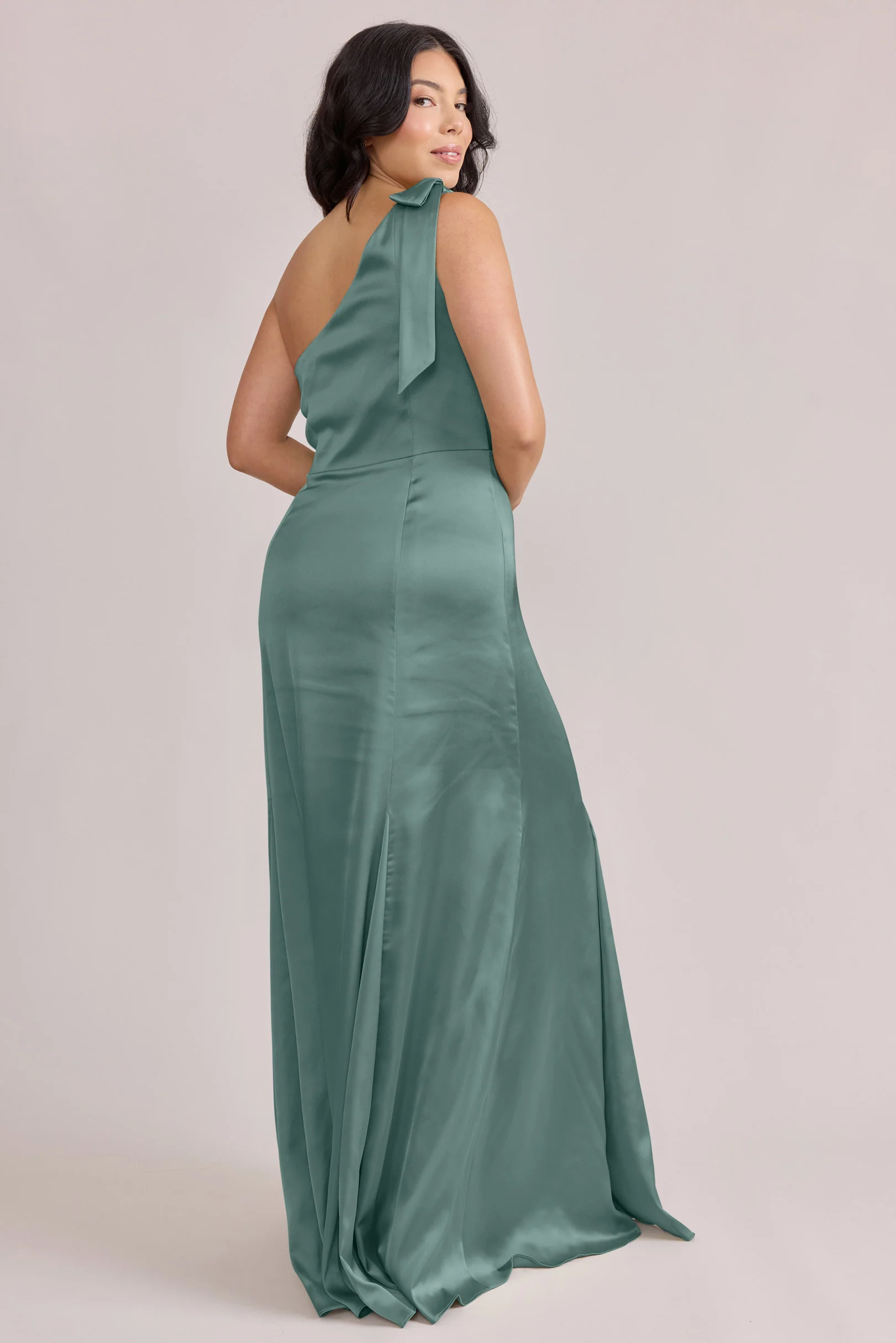 Rowan Satin Dress | Made To Order - Image 28