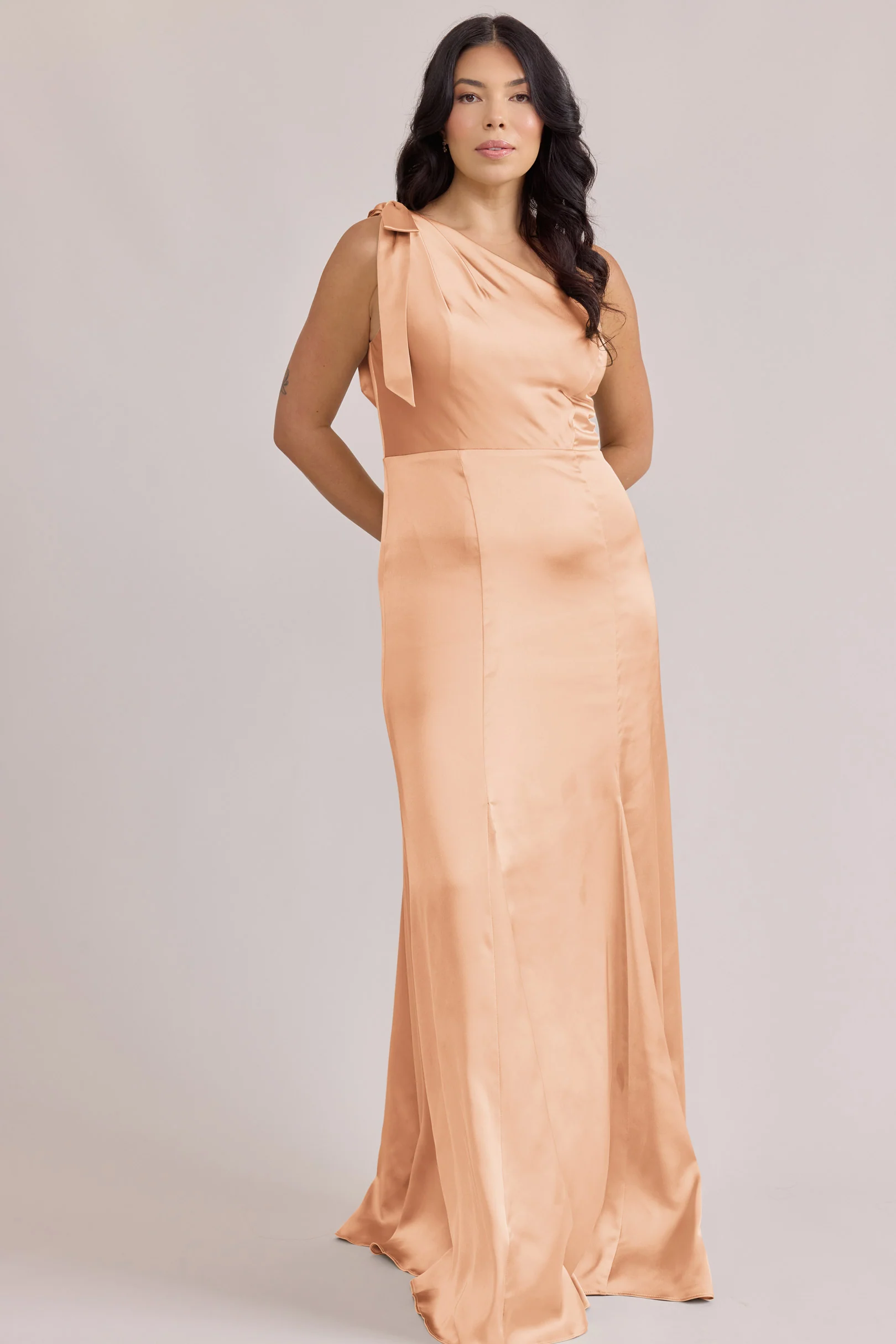 Rowan Satin Dress | Made To Order - Image 41