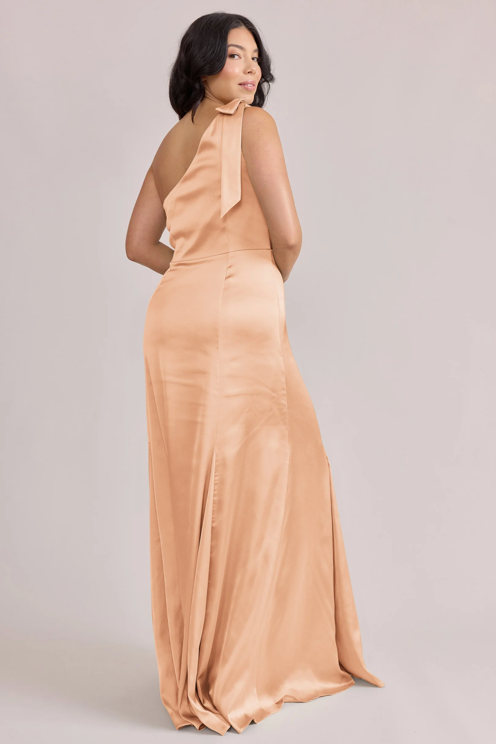 Rowan Satin Dress | Made To Order - Image 42