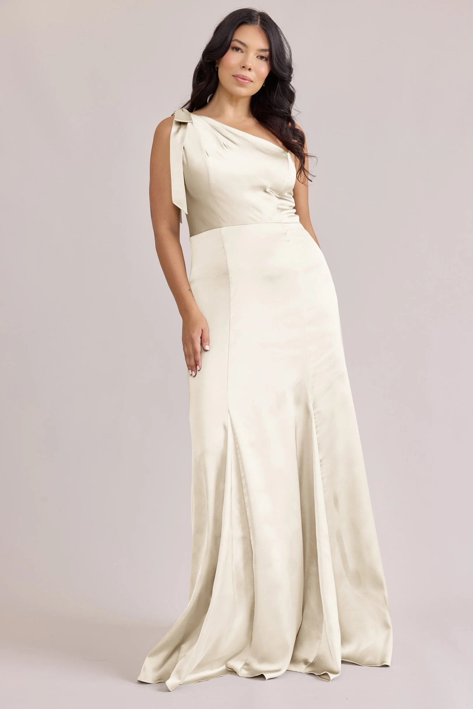 Rowan Satin Dress | Made To Order - Image 43