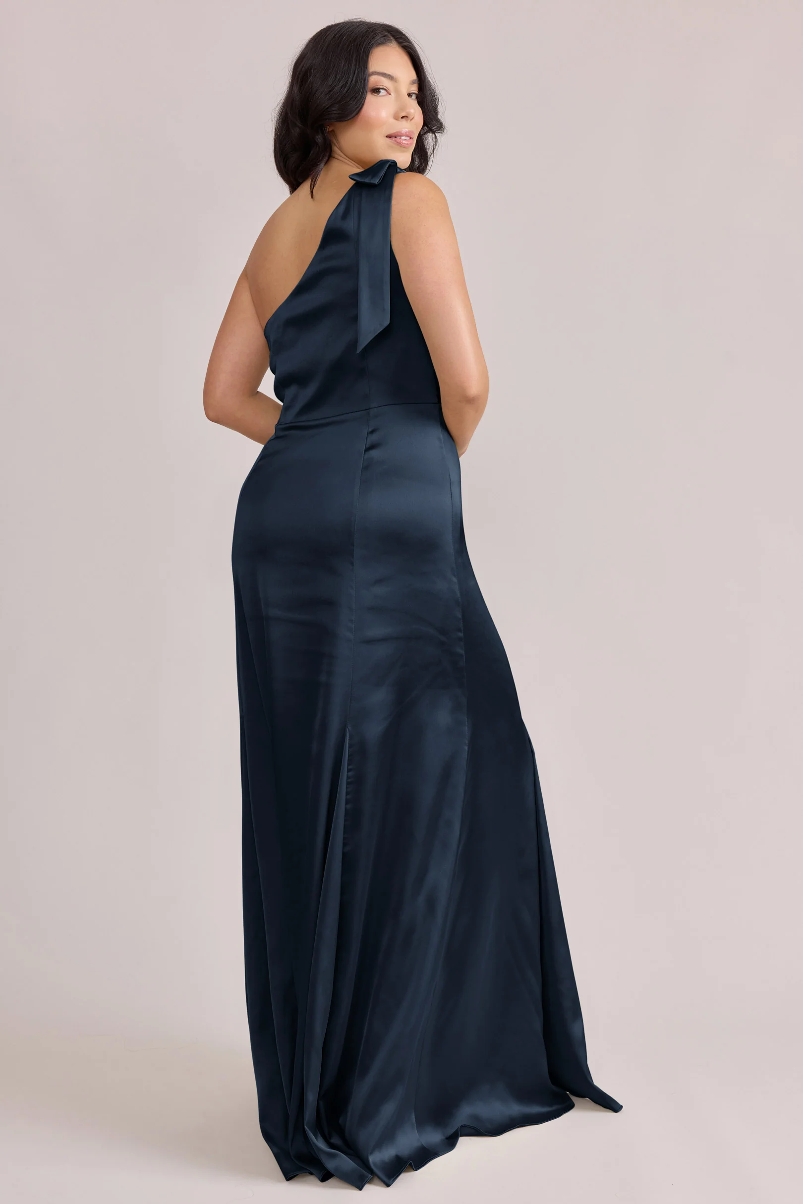 Rowan Satin Dress | Made To Order - Image 46