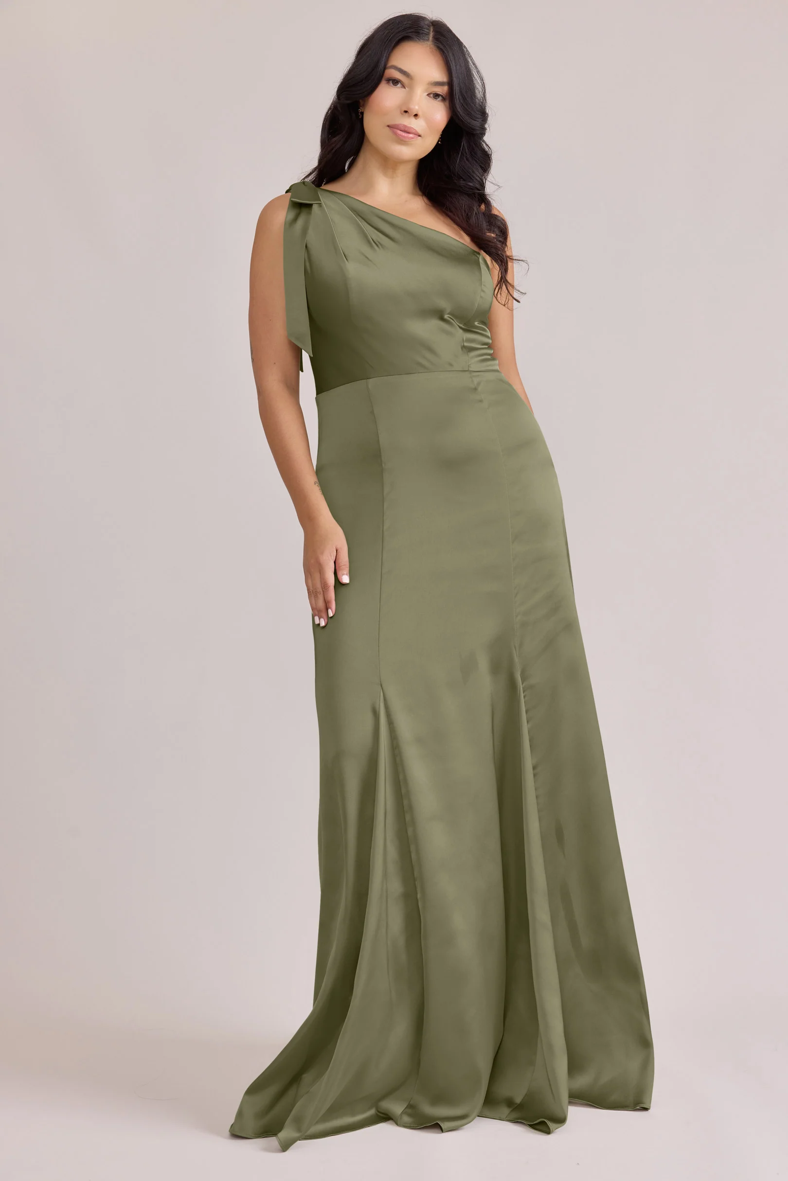 Rowan Satin Dress | Made To Order - Image 47