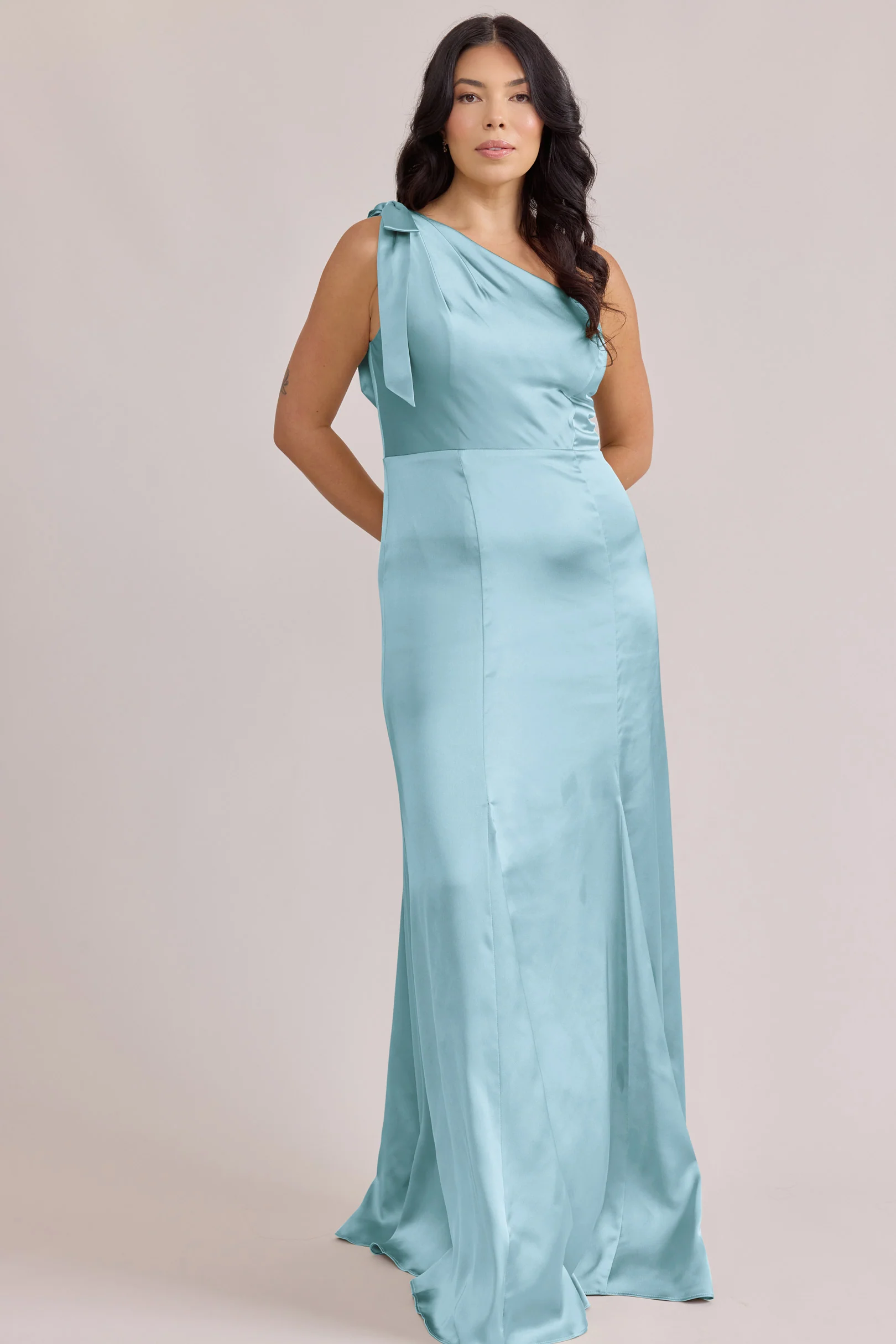 Rowan Satin Dress | Made To Order - Image 59