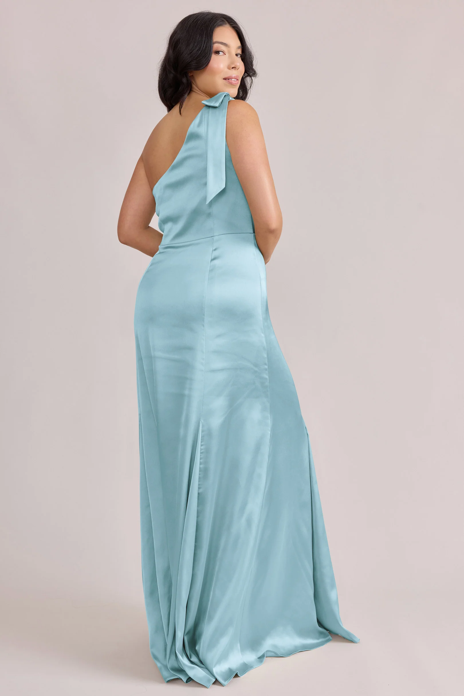 Rowan Satin Dress | Made To Order - Image 60
