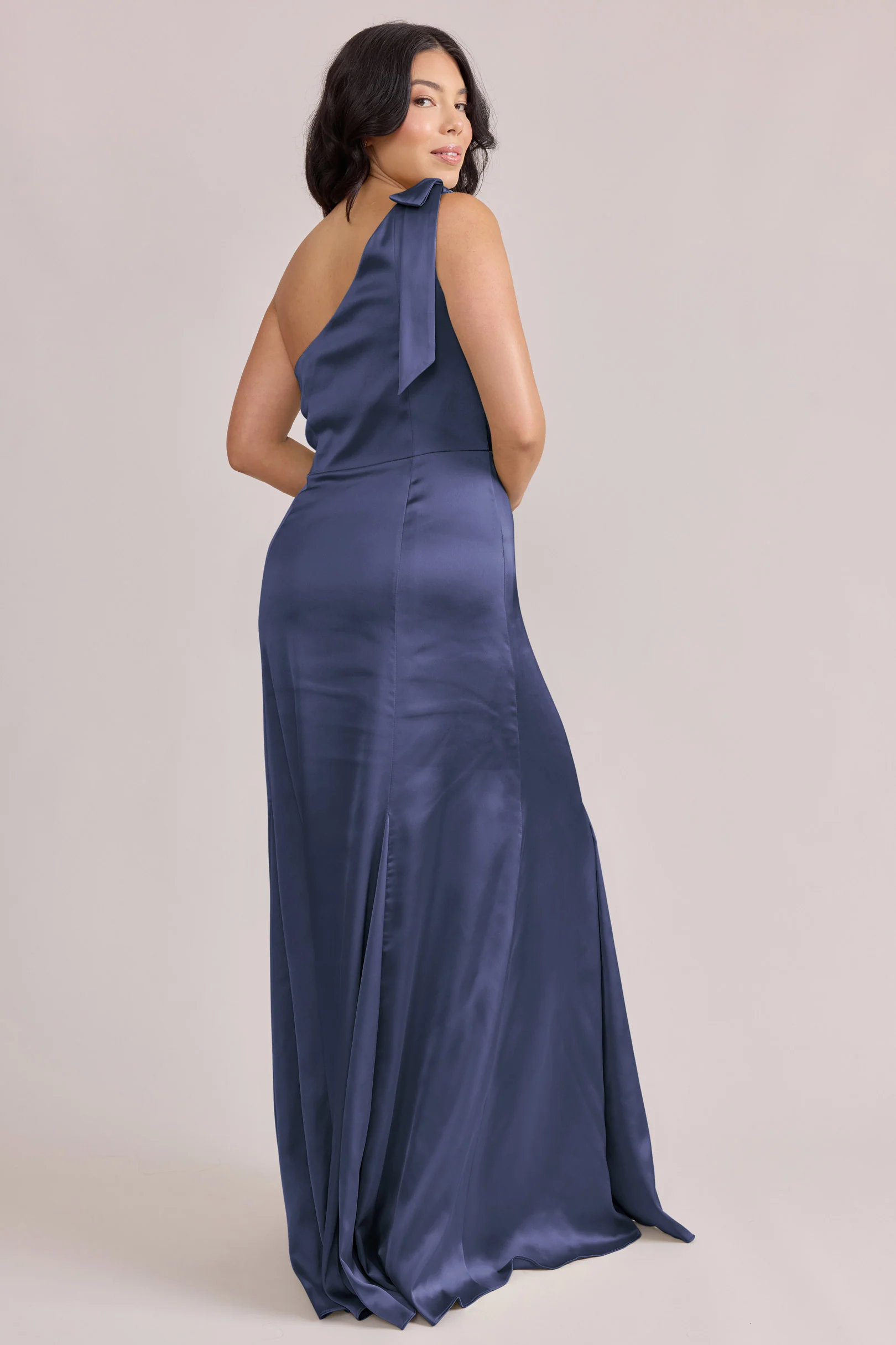 Rowan Satin Dress | Made To Order - Image 62