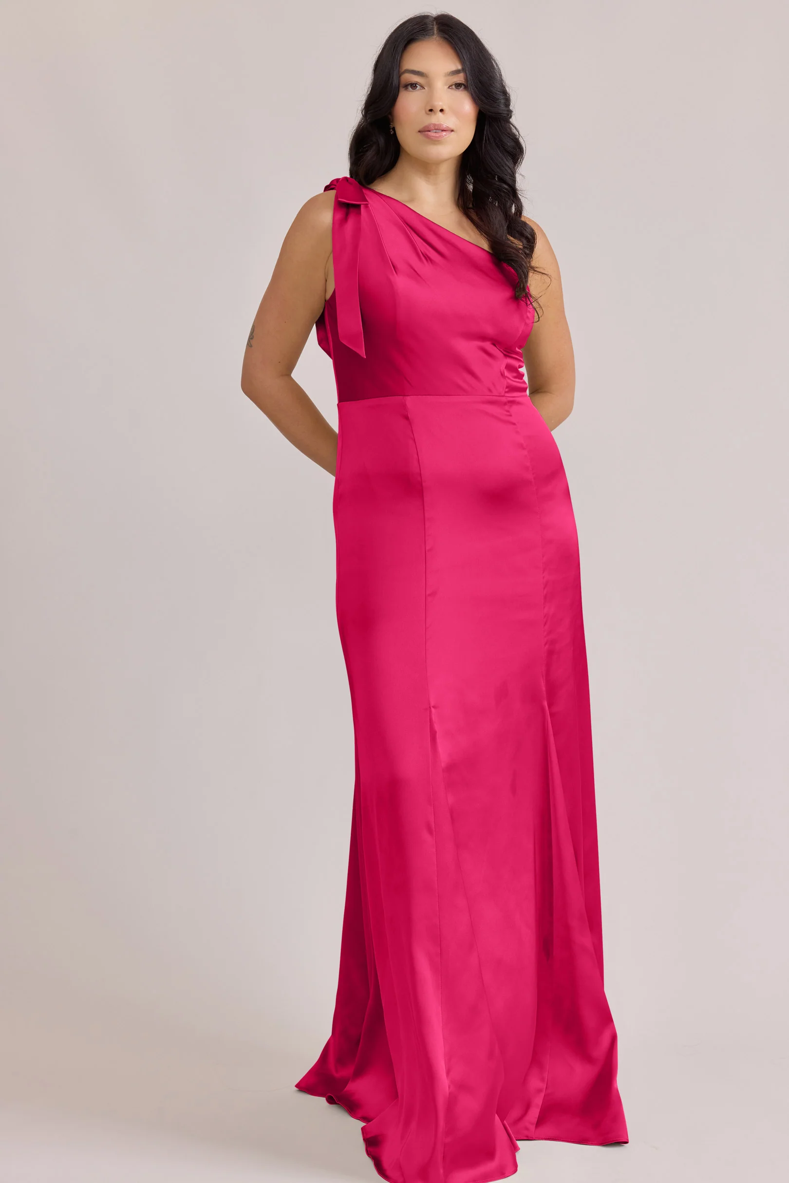 Rowan Satin Dress | Made To Order - Image 63