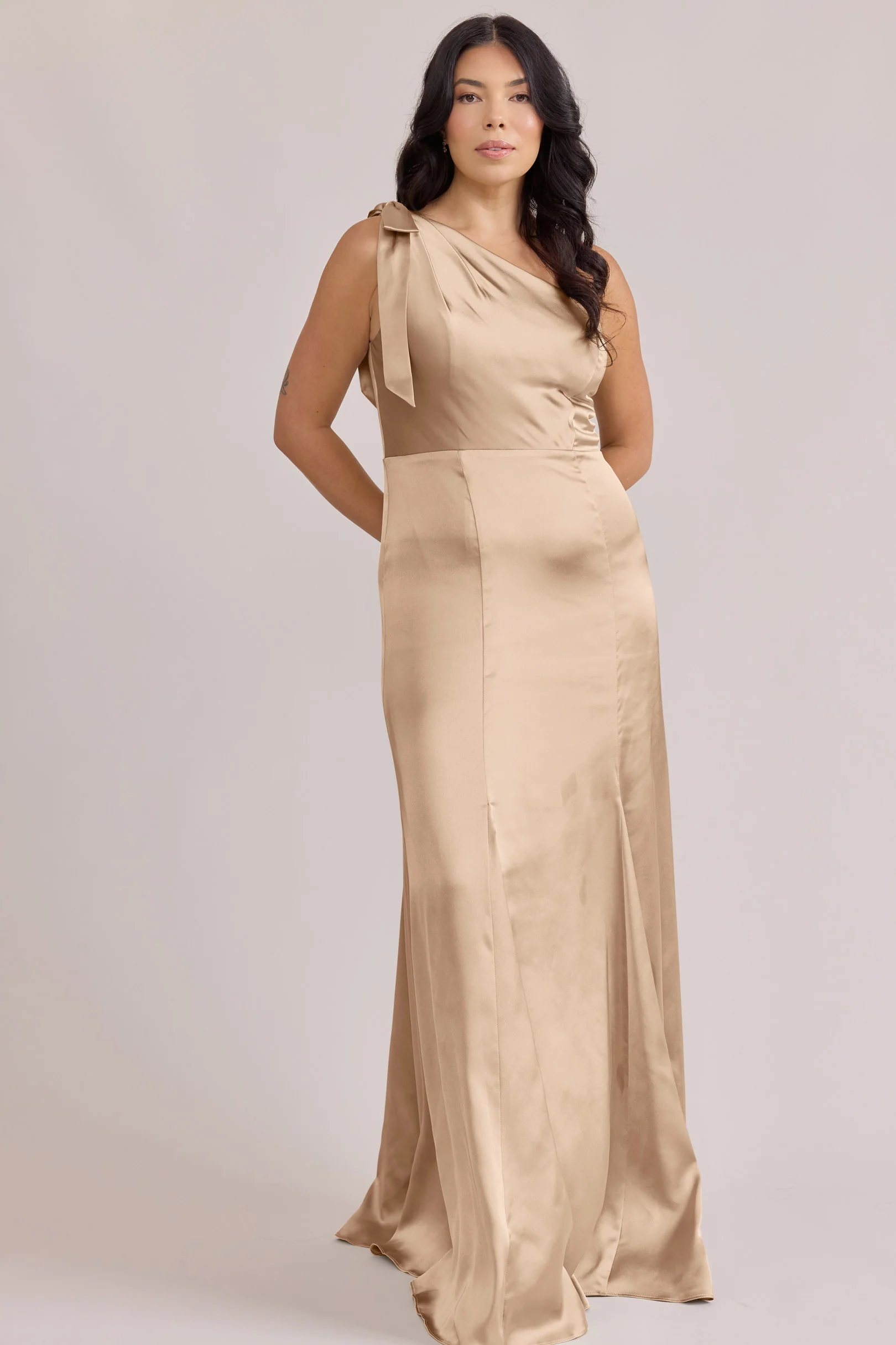 Rowan Satin Dress | Made To Order - Image 65
