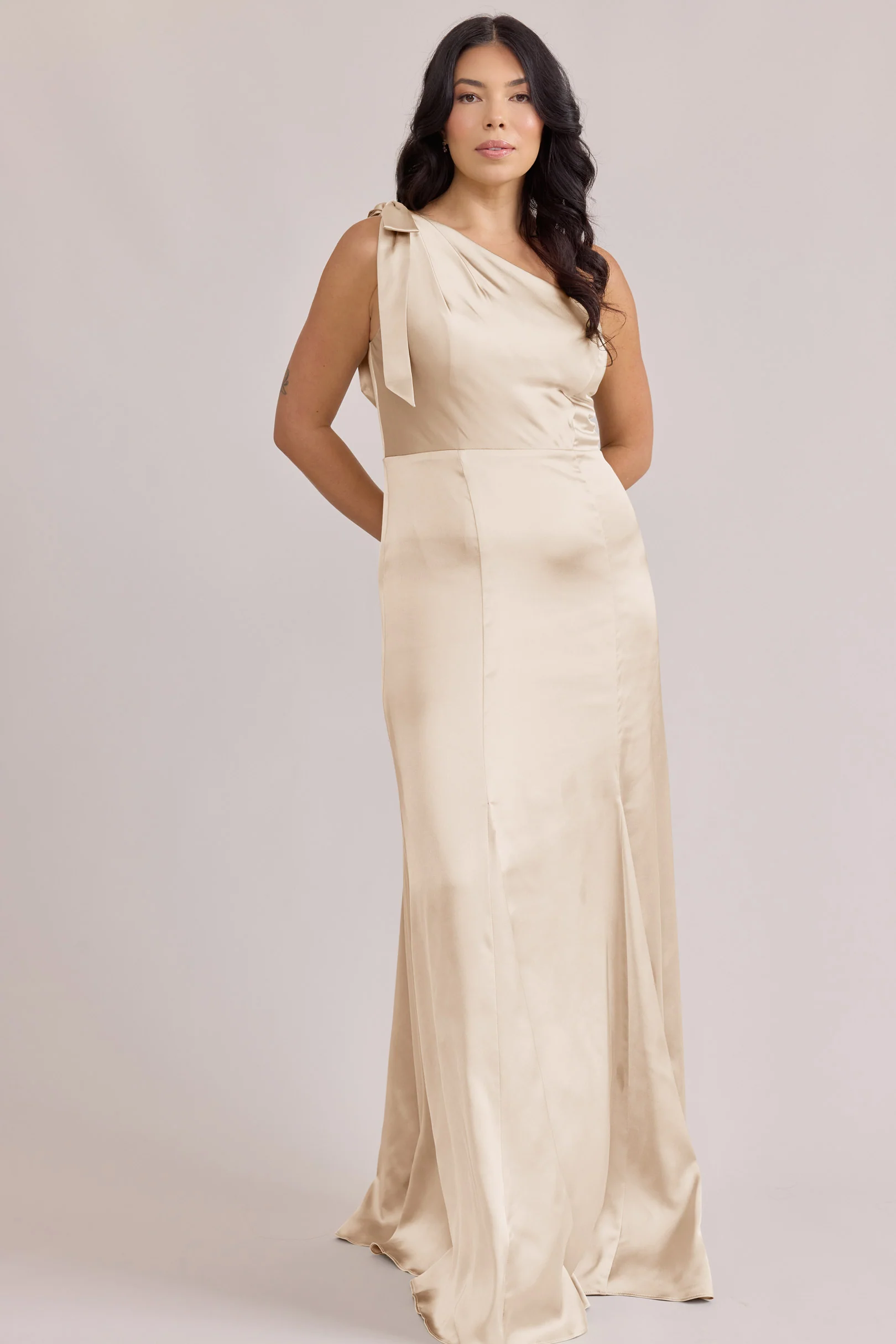 Rowan Satin Dress | Made To Order - Image 69