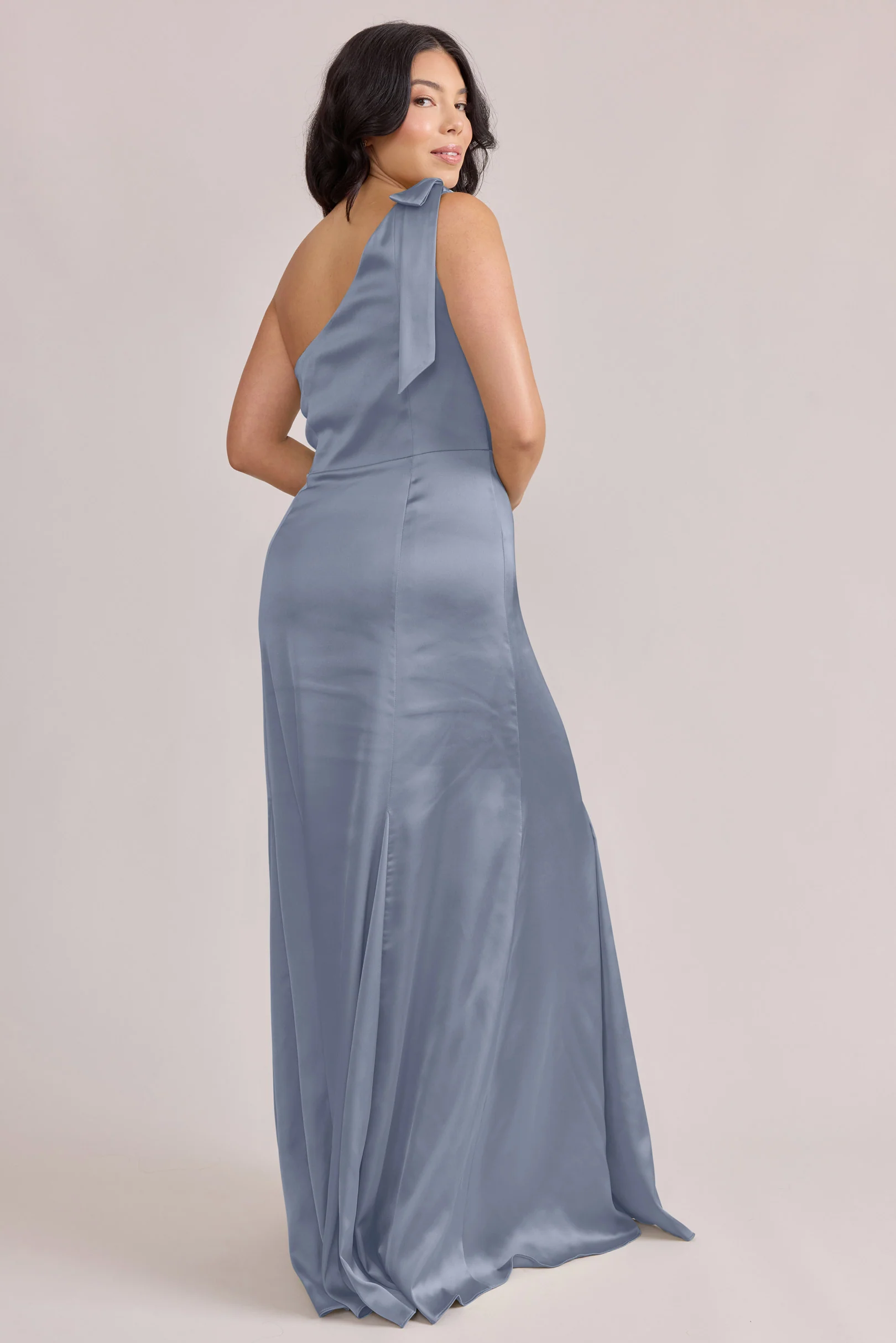 Rowan Satin Dress | Made To Order - Image 74