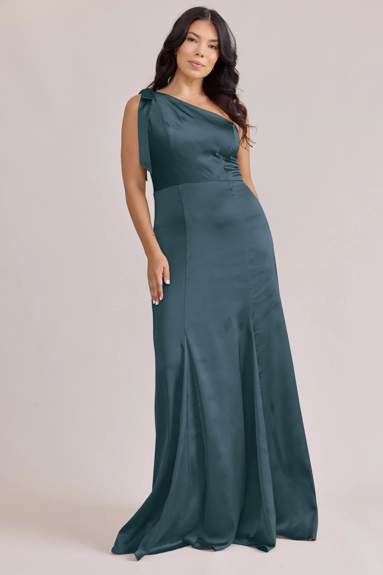Rowan Satin Dress | Made To Order - Image 75