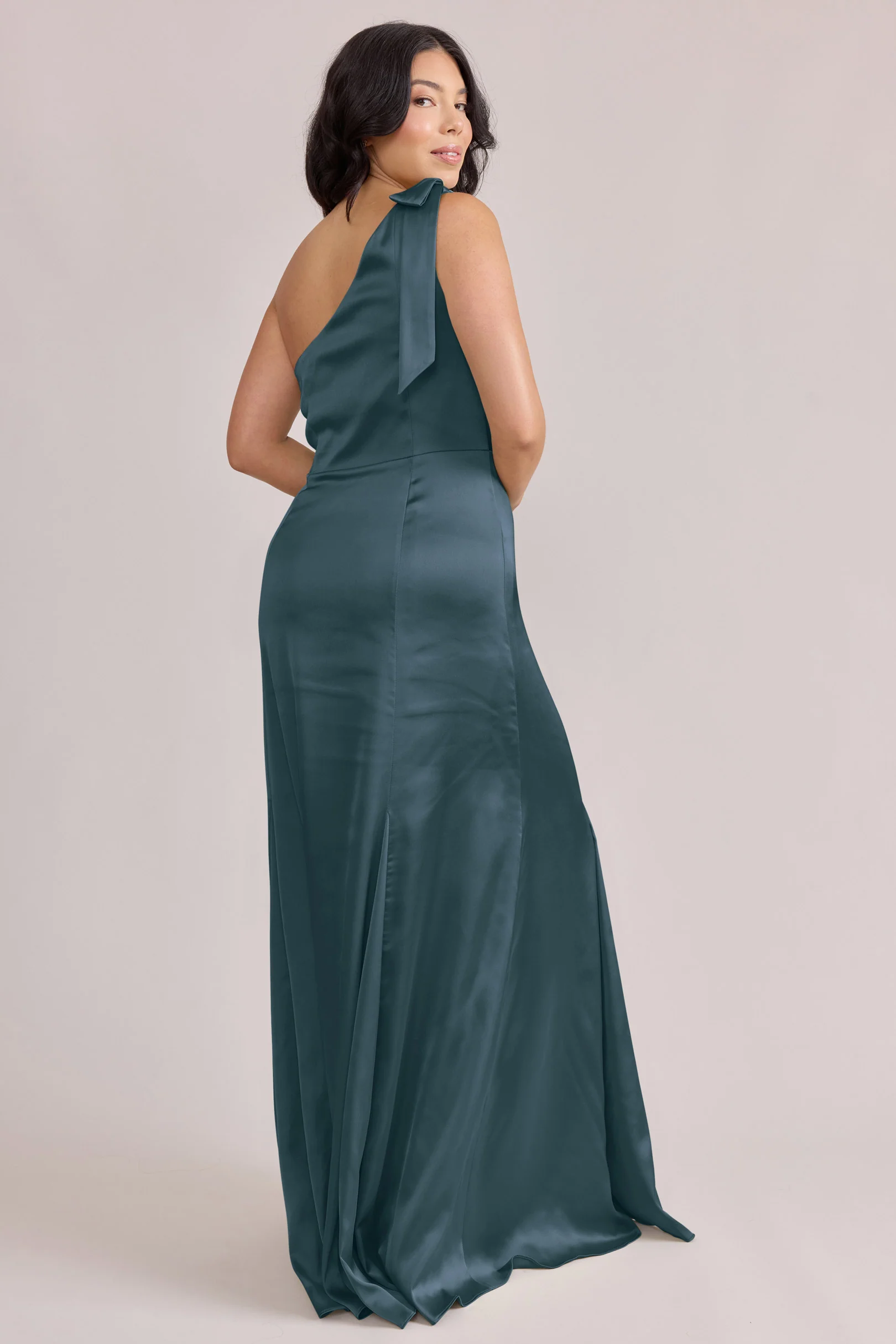 Rowan Satin Dress | Made To Order - Image 76
