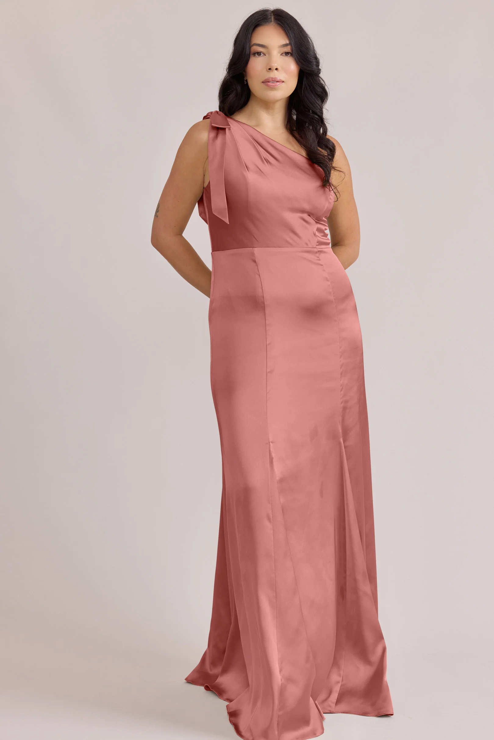 Rowan Satin Dress | Made To Order - Image 83