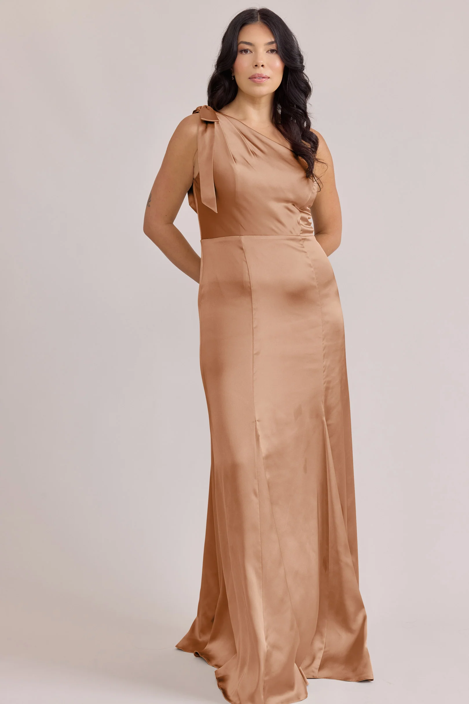 Rowan Satin Dress | Made To Order - Image 9
