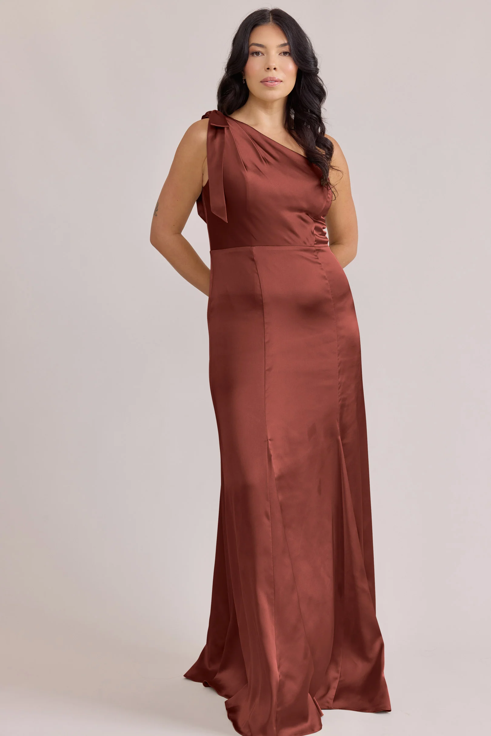 Rowan Satin Dress | Made To Order - Image 91