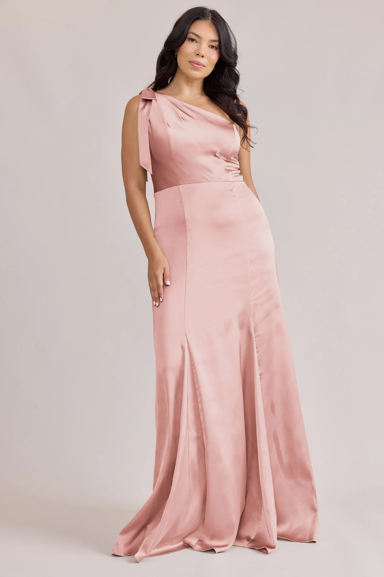 Rowan Satin Dress | Made To Order - Image 95