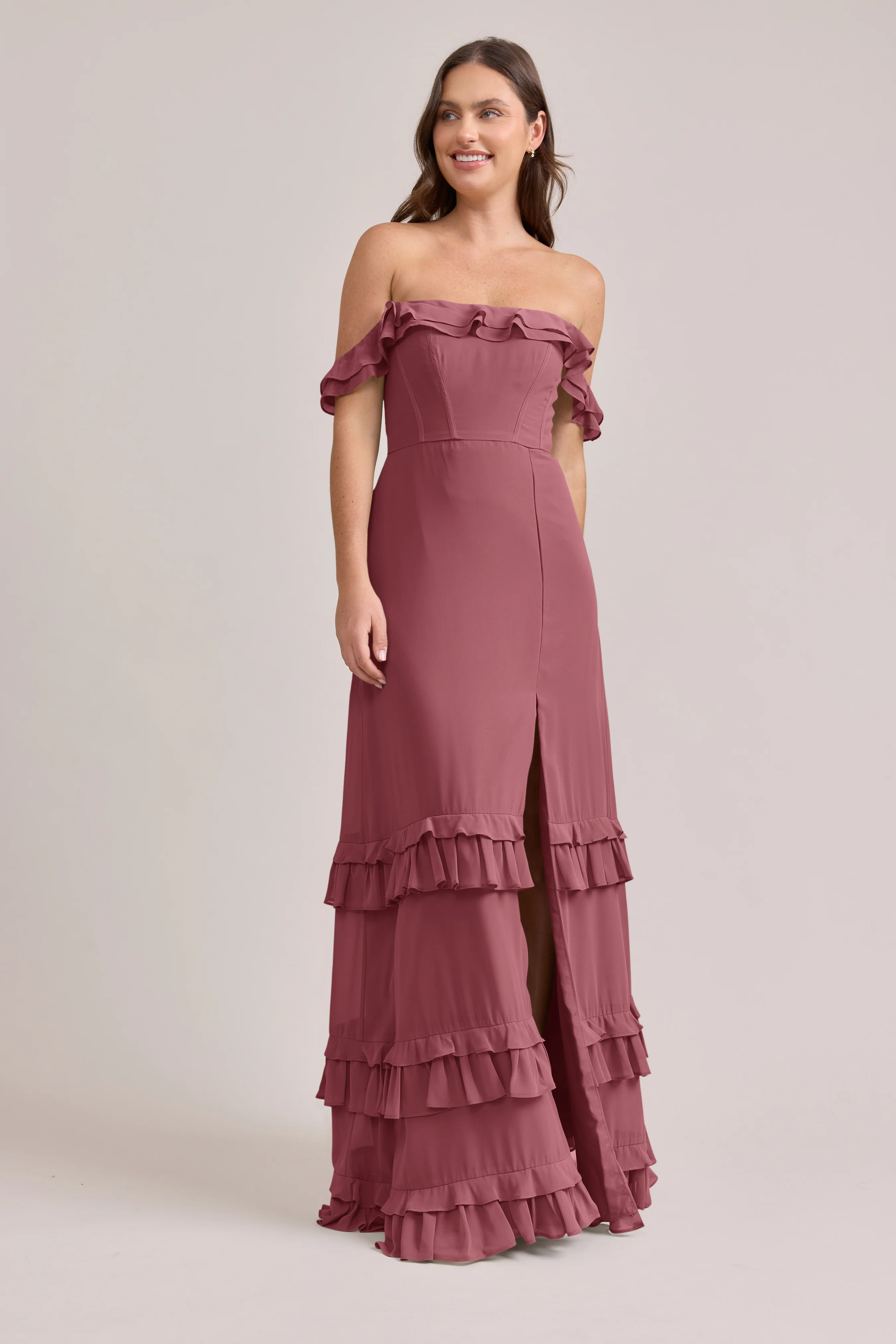 Shea Chiffon Dress | Made To Order - Image 106
