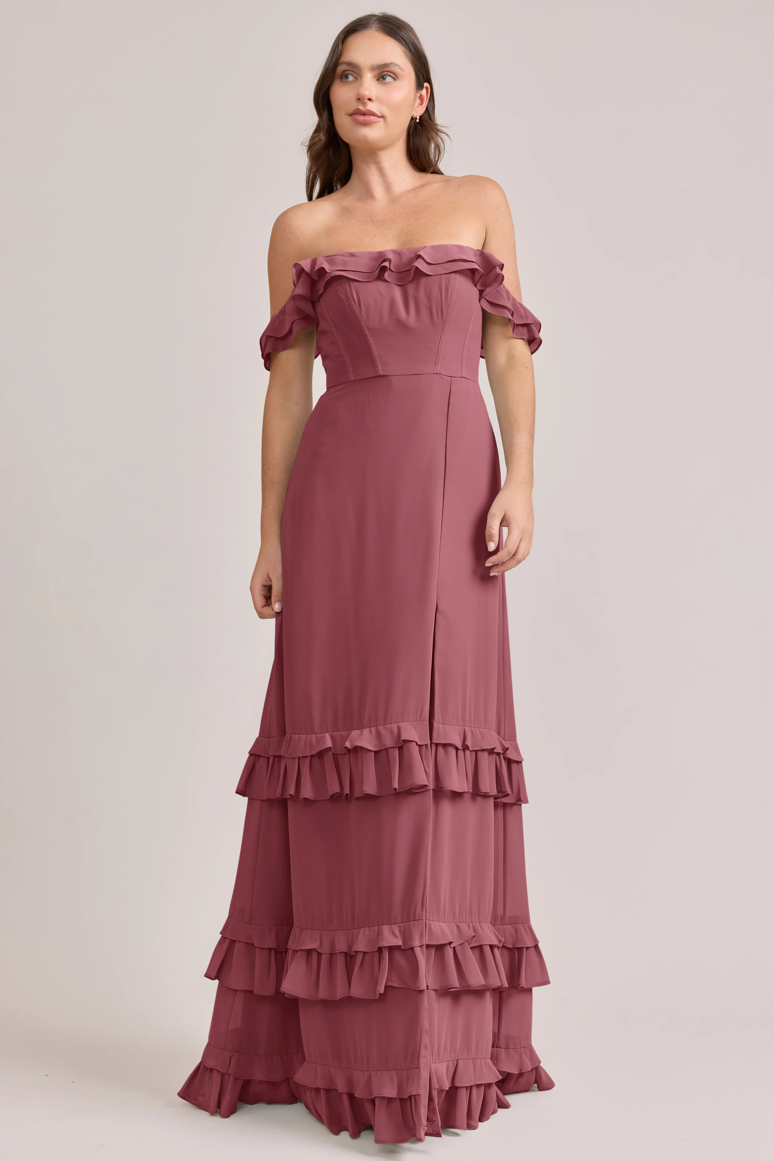 Shea Chiffon Dress | Made To Order - Image 107