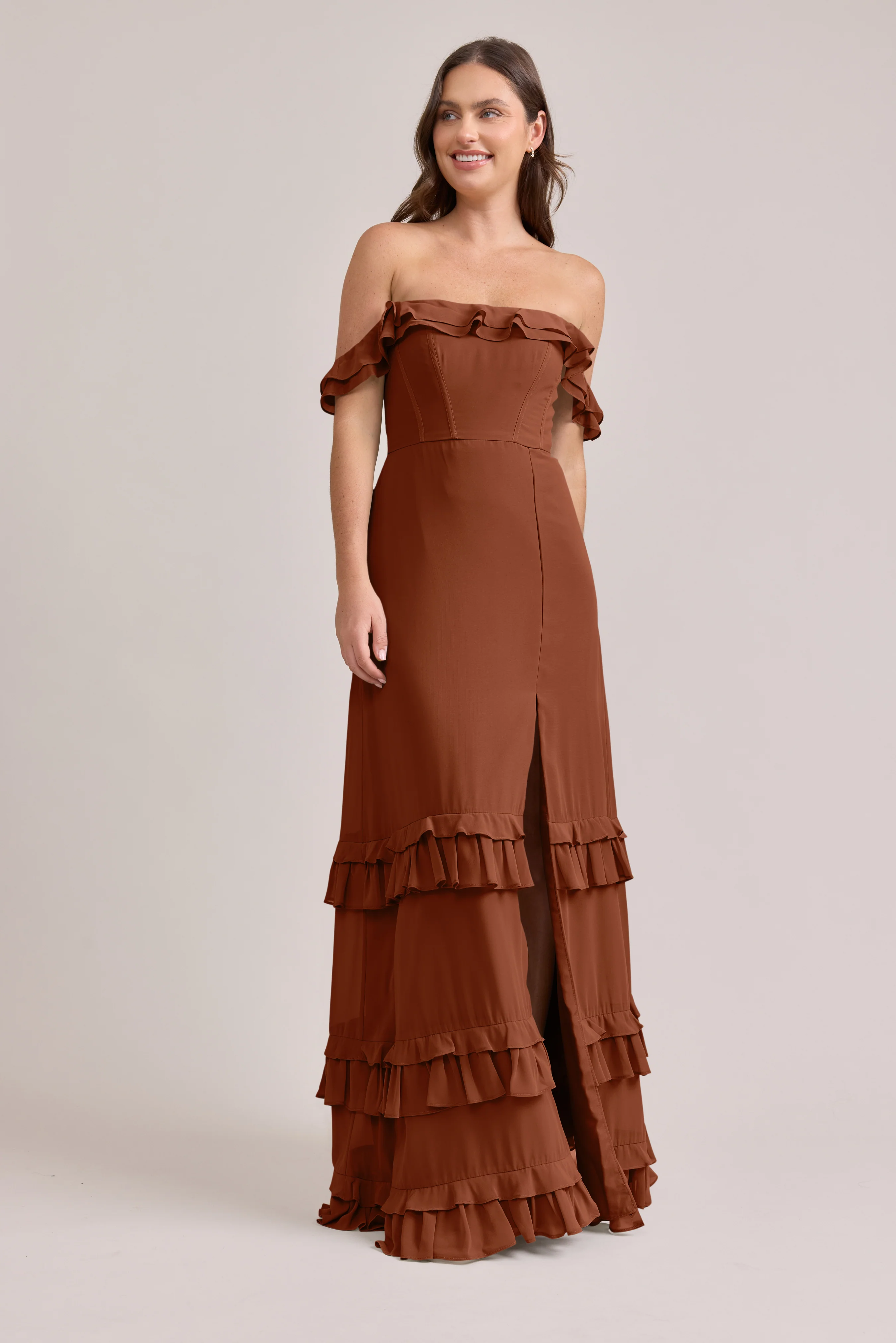 Shea Chiffon Dress | Made To Order - Image 109