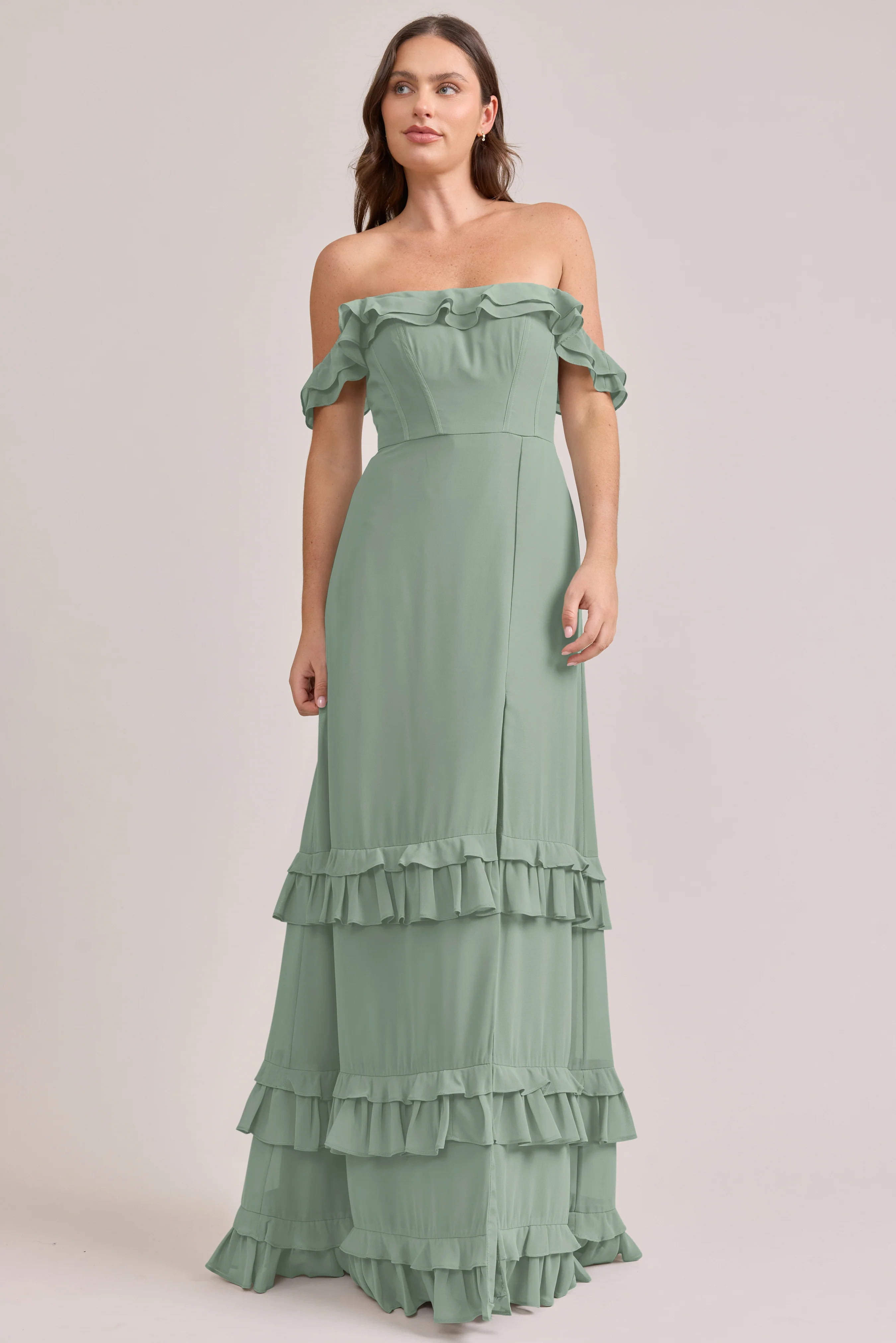 Shea Chiffon Dress | Made To Order - Image 115