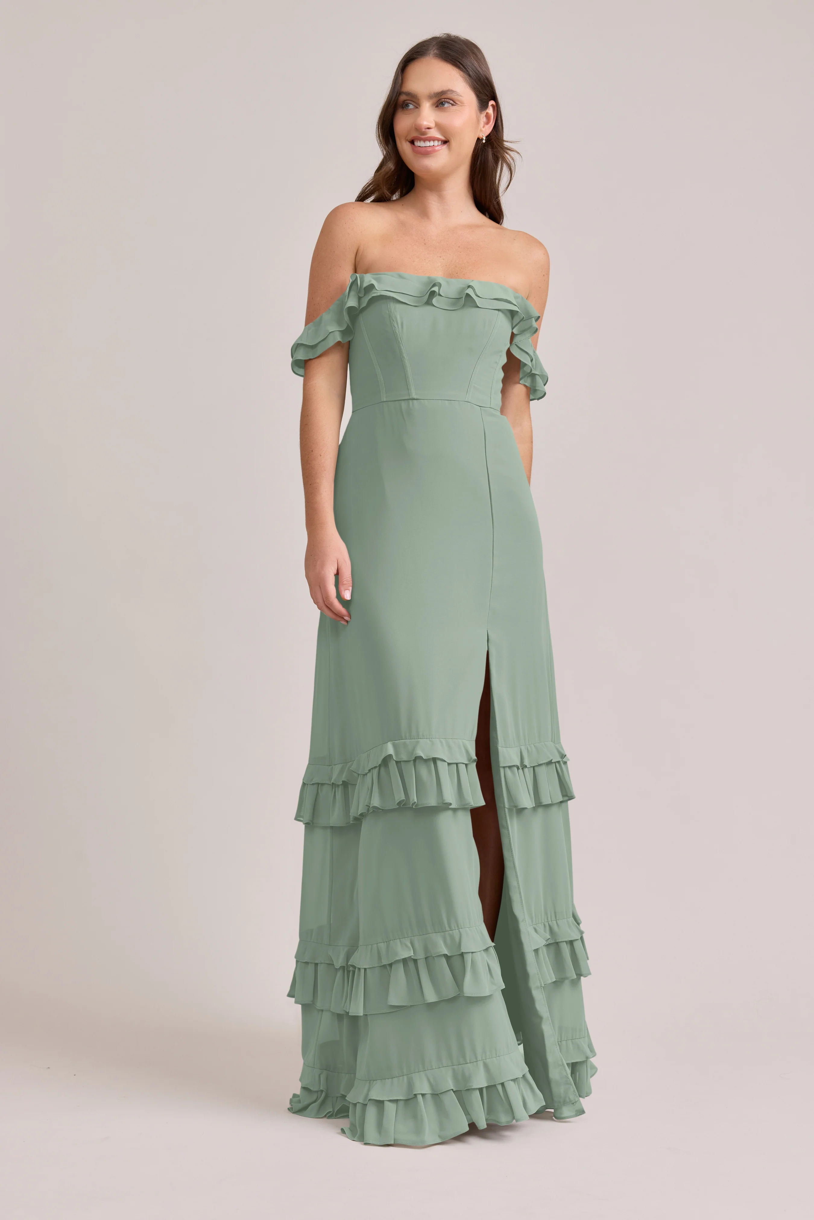 Shea Chiffon Dress | Made To Order - Image 116