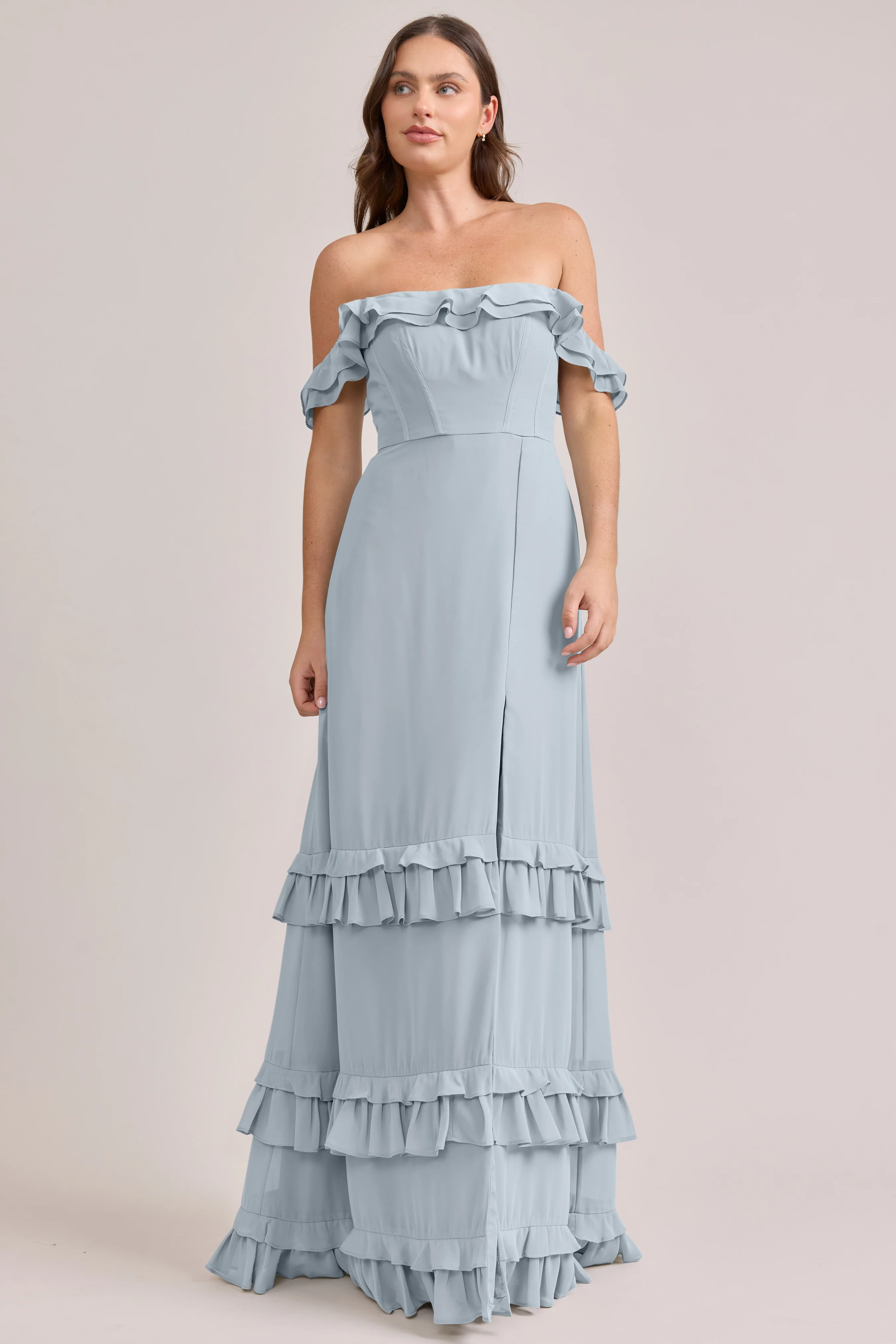 Shea Chiffon Dress | Made To Order - Image 119