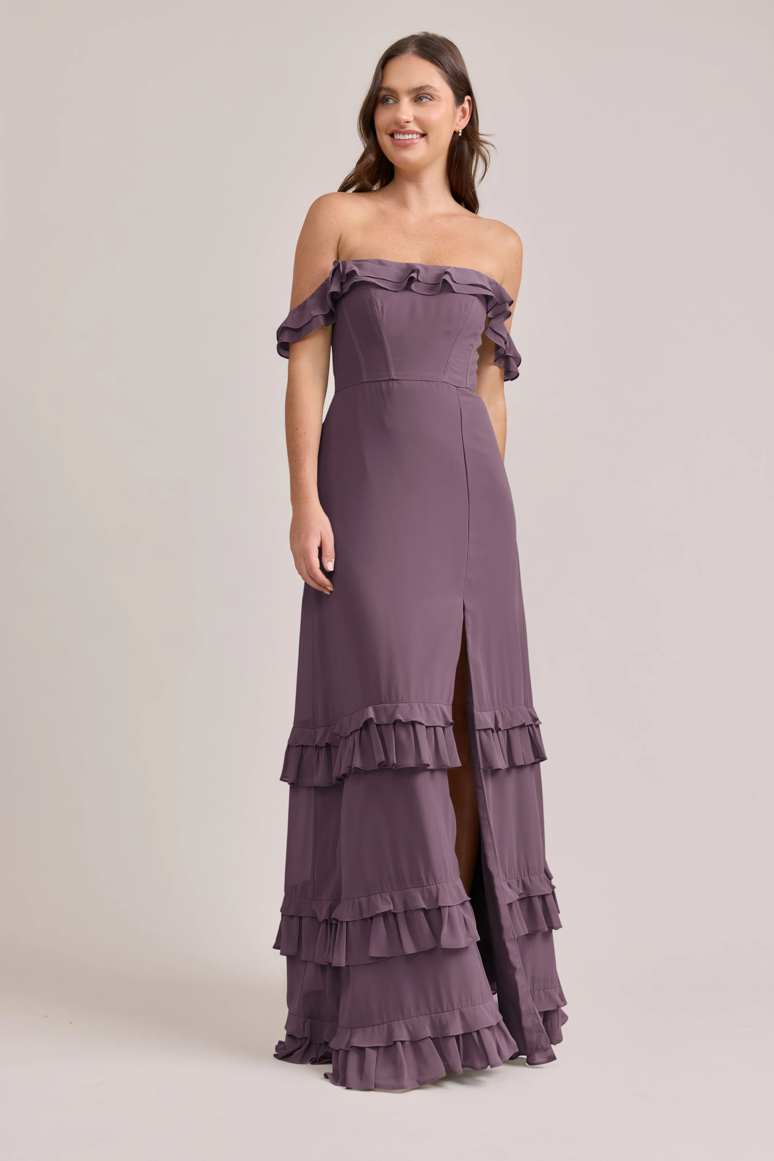Shea Chiffon Dress | Made To Order - Image 124