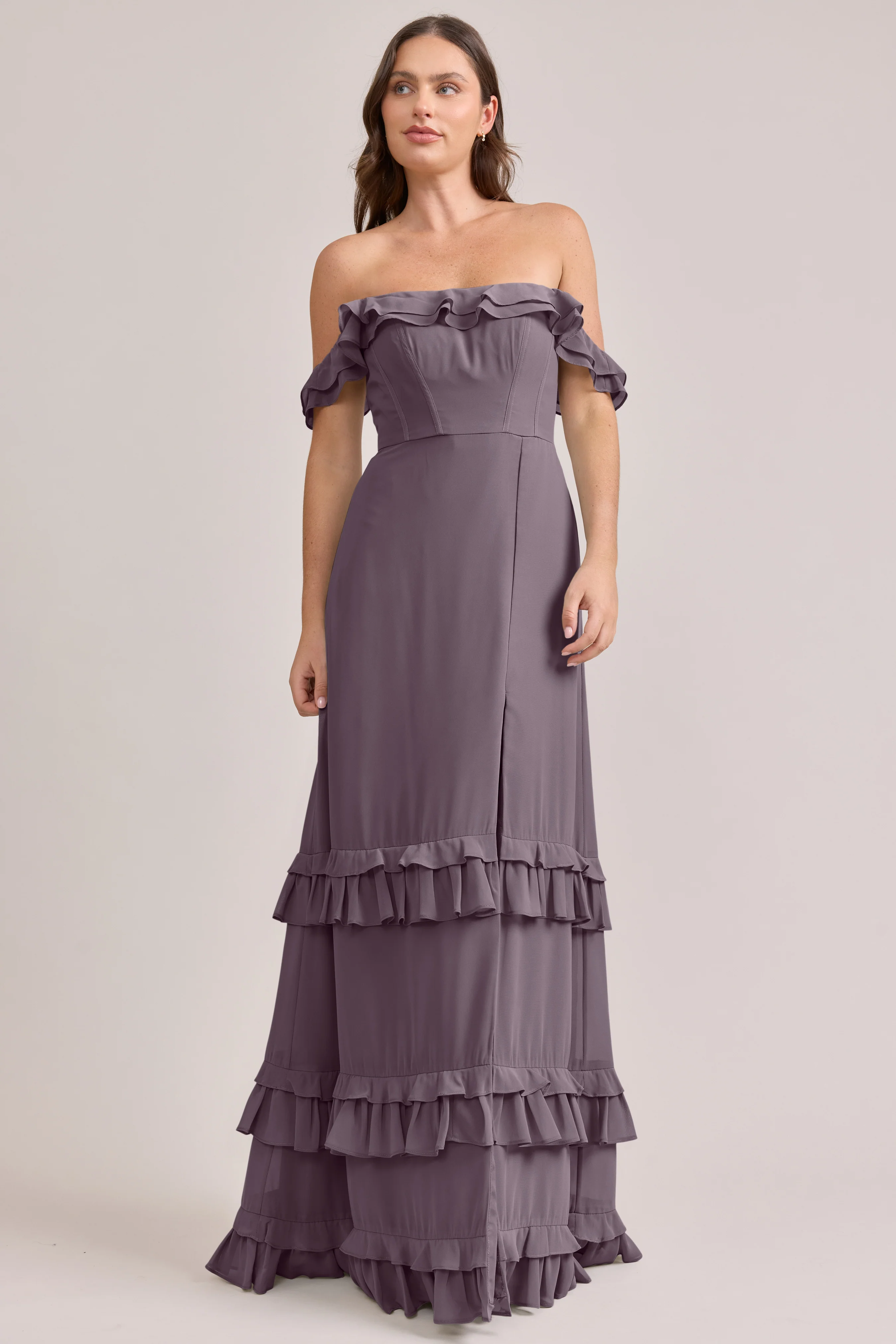 Shea Chiffon Dress | Made To Order - Image 125