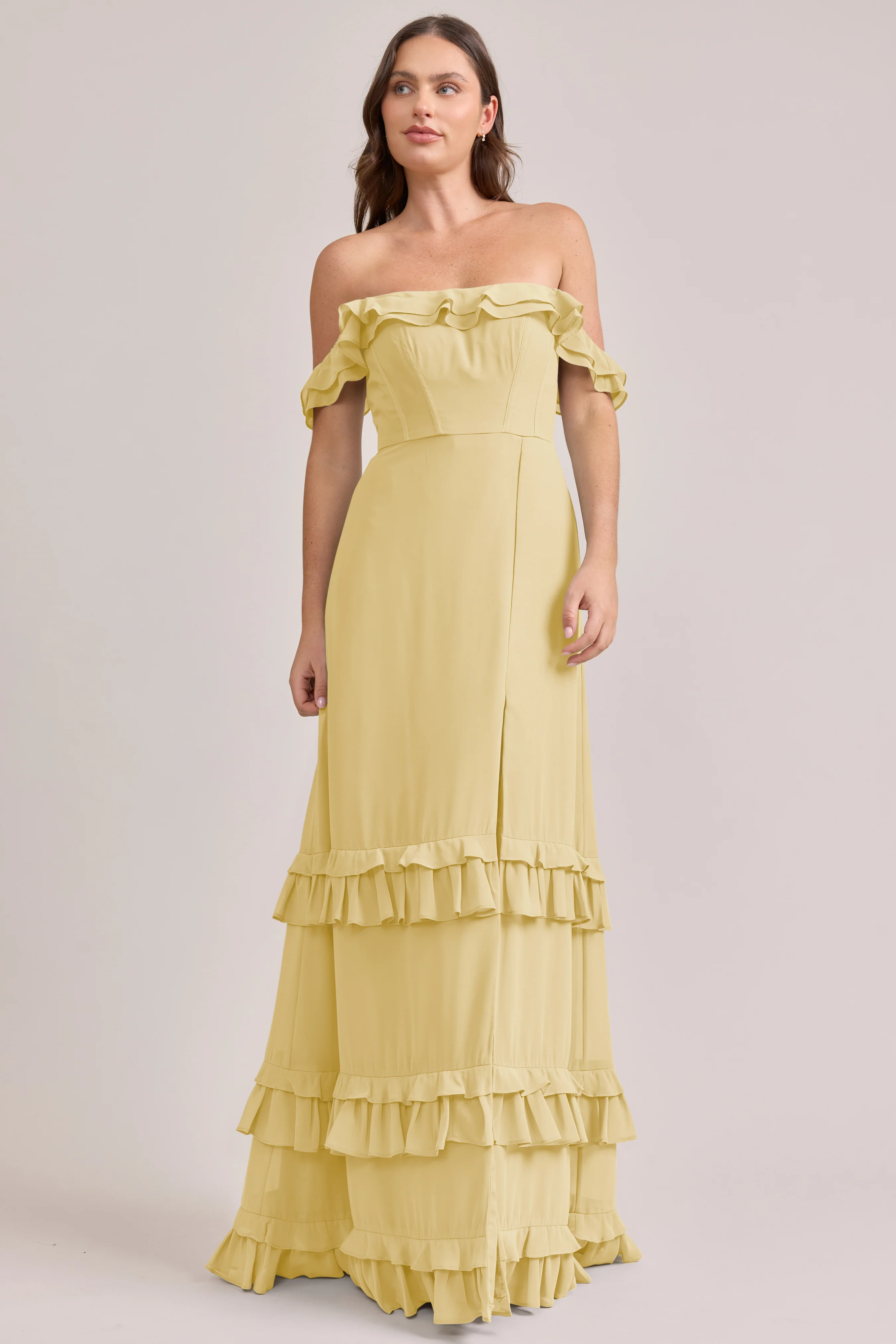 Shea Chiffon Dress | Made To Order - Image 127