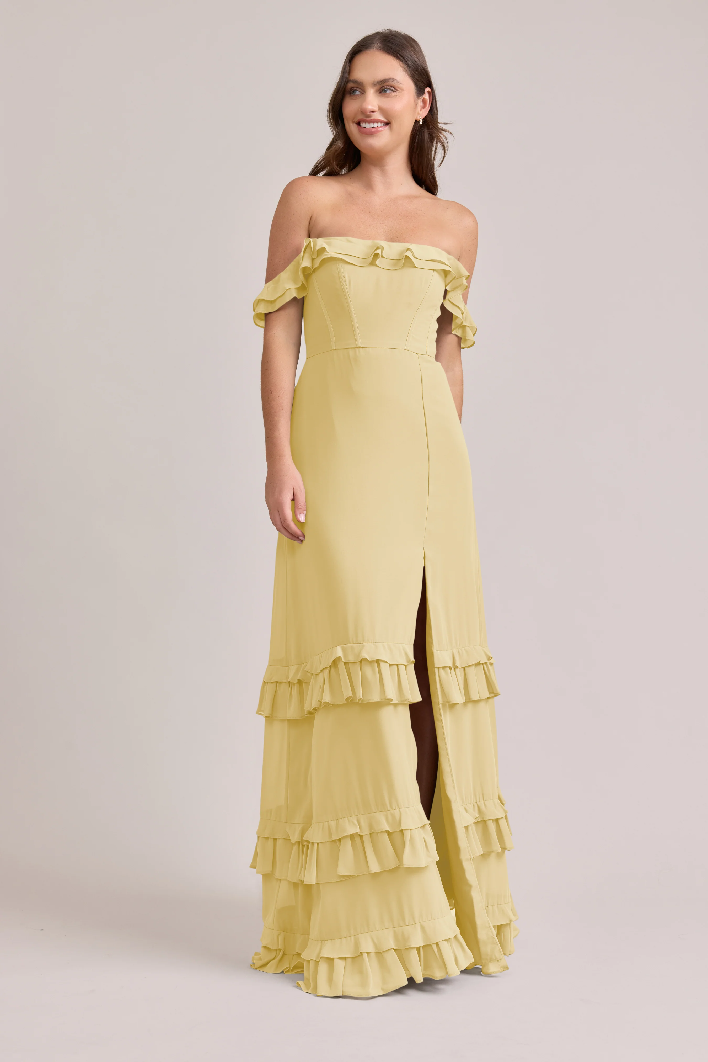 Shea Chiffon Dress | Made To Order - Image 128