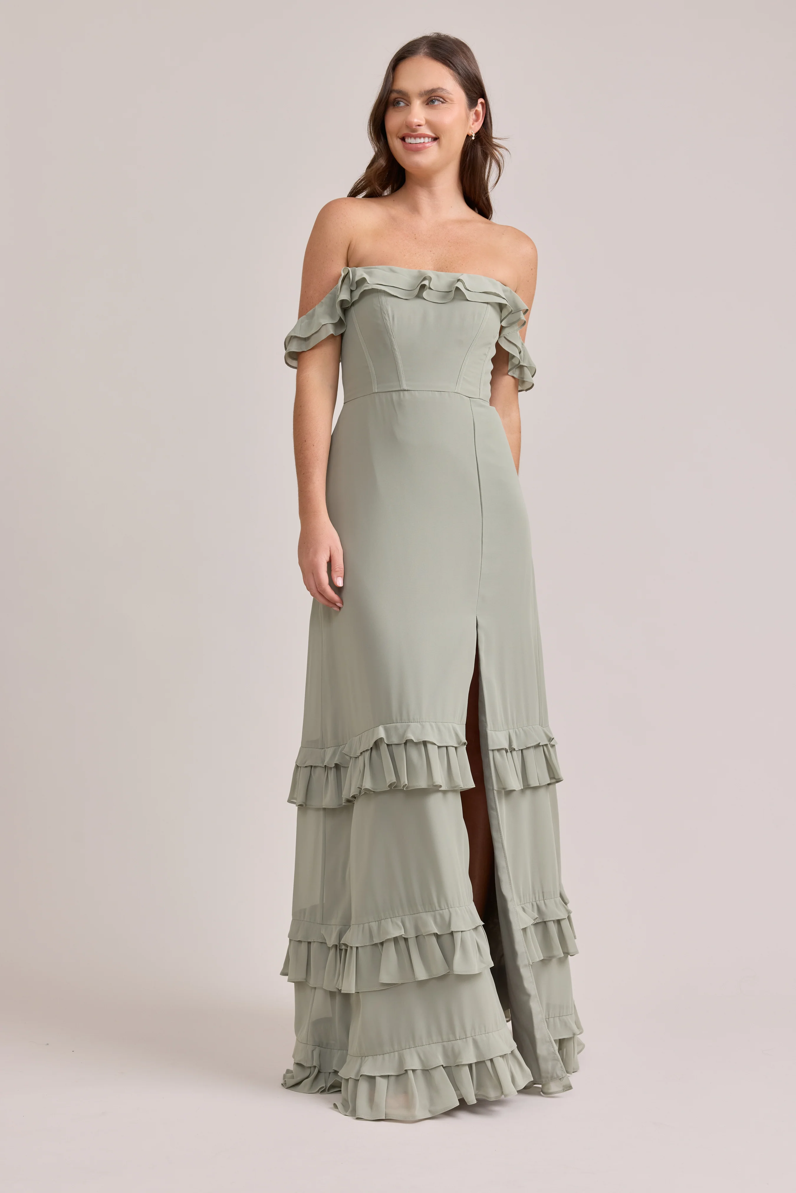 Shea Chiffon Dress | Made To Order - Image 130