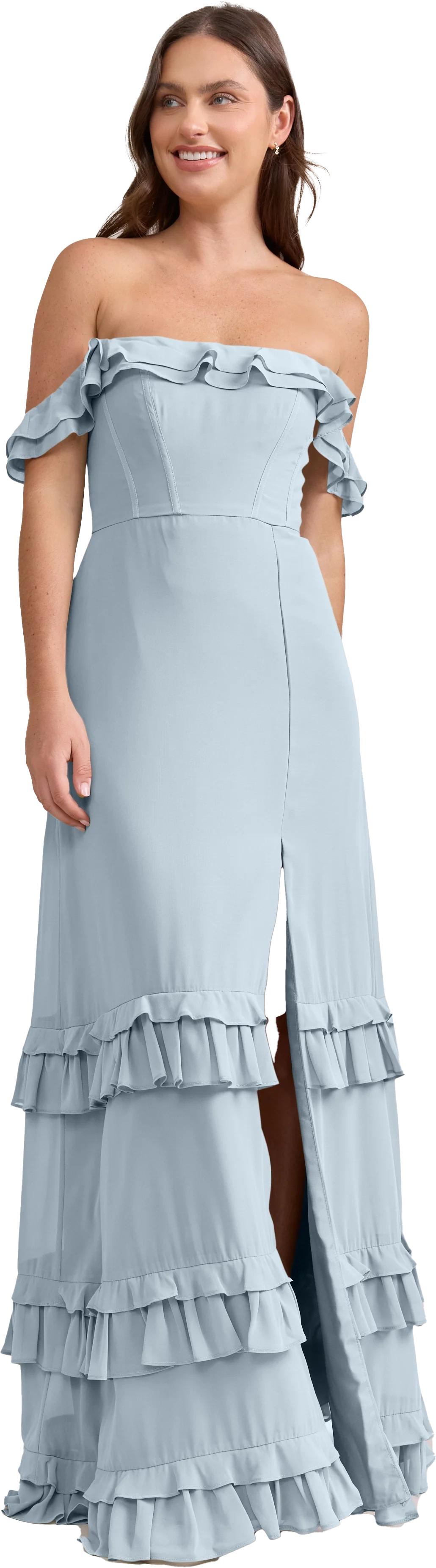 Shea Chiffon Dress | Made To Order - Image 150