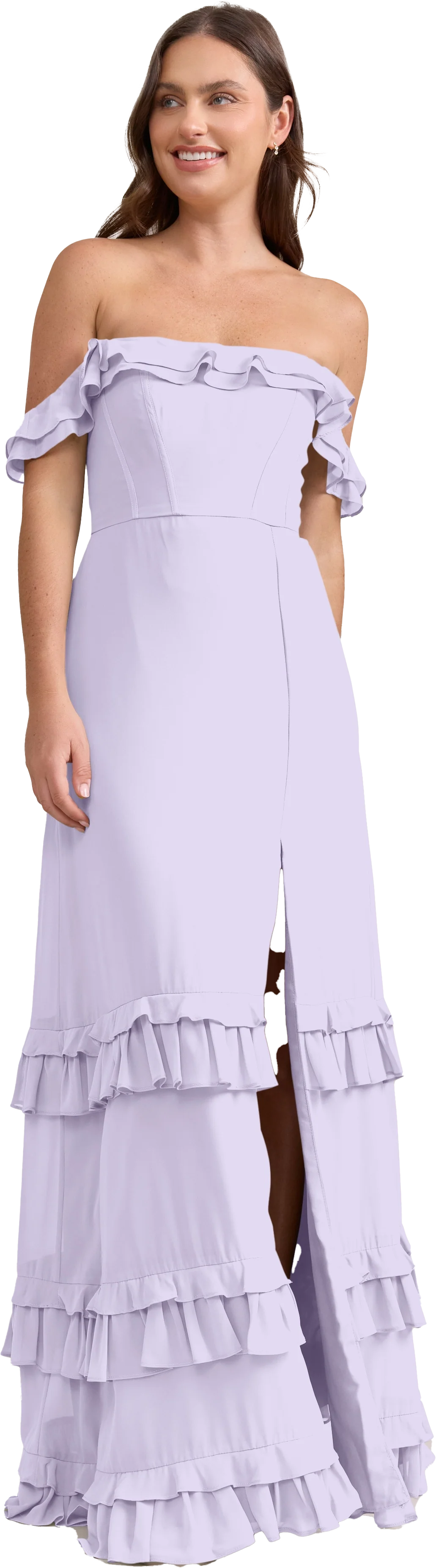 Shea Chiffon Dress | Made To Order - Image 151