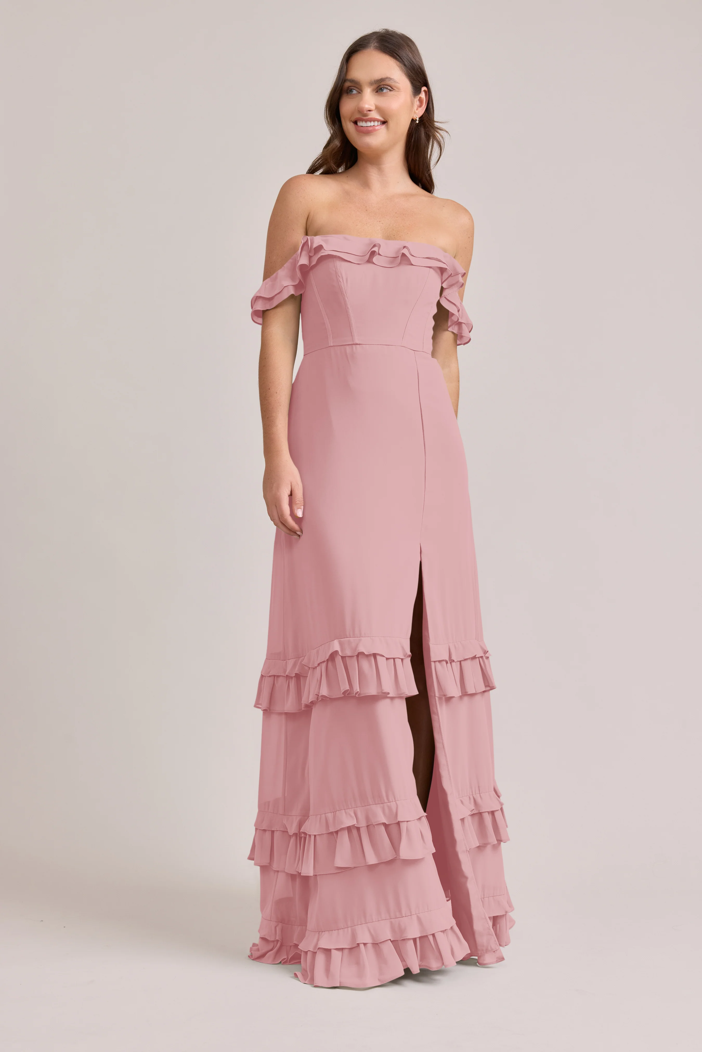 Shea Chiffon Dress | Made To Order - Image 16