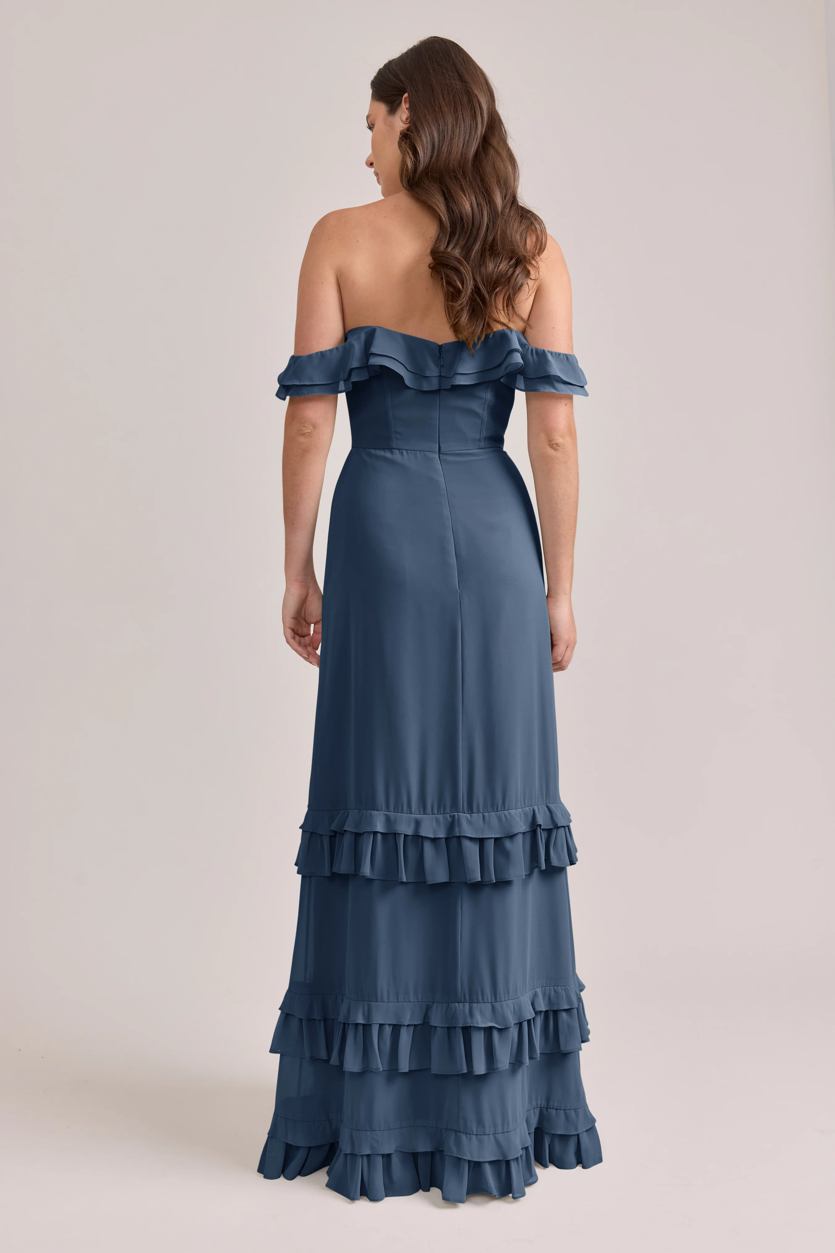 Shea Chiffon Dress | Made To Order - Image 39