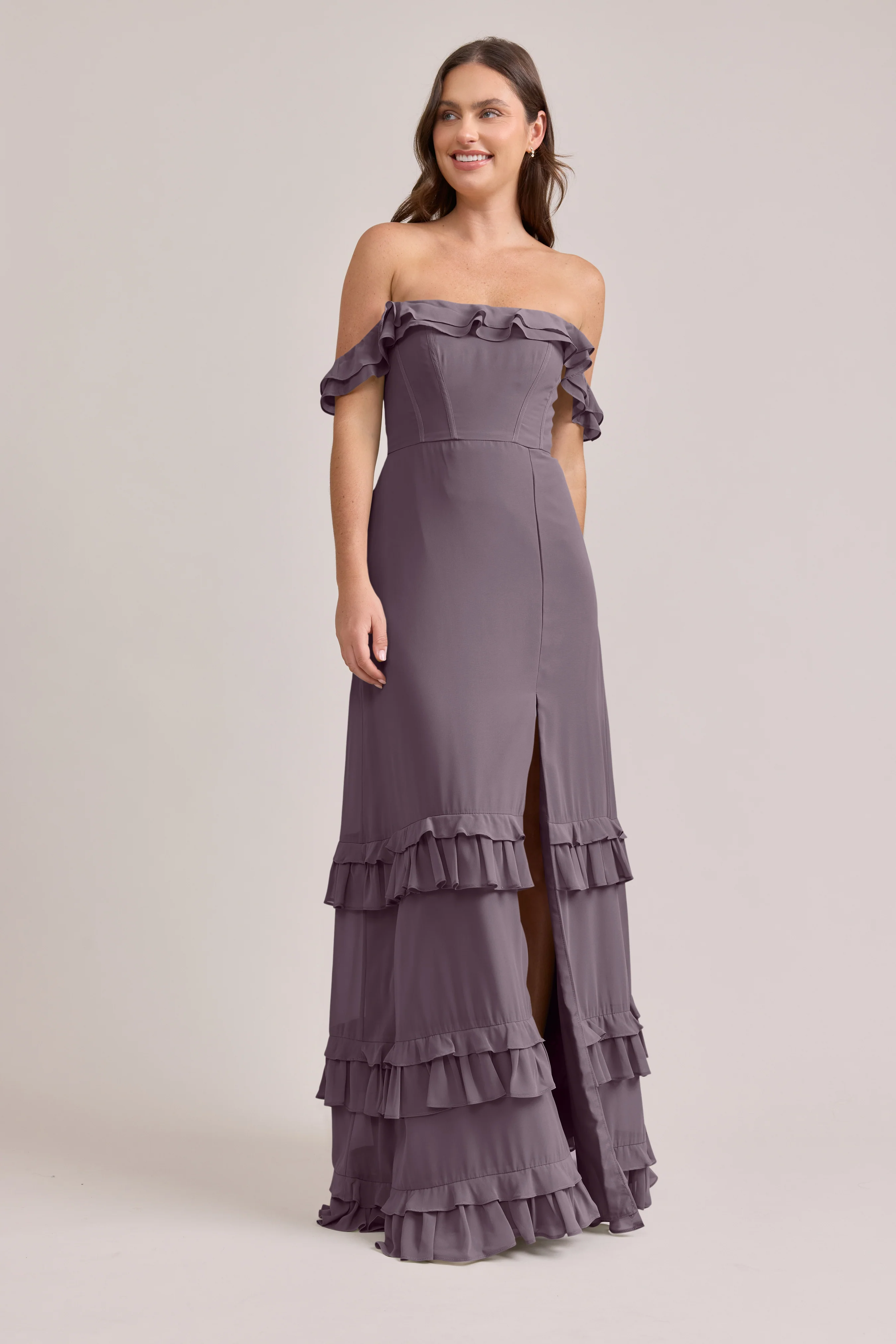 Shea Chiffon Dress | Made To Order - Image 40