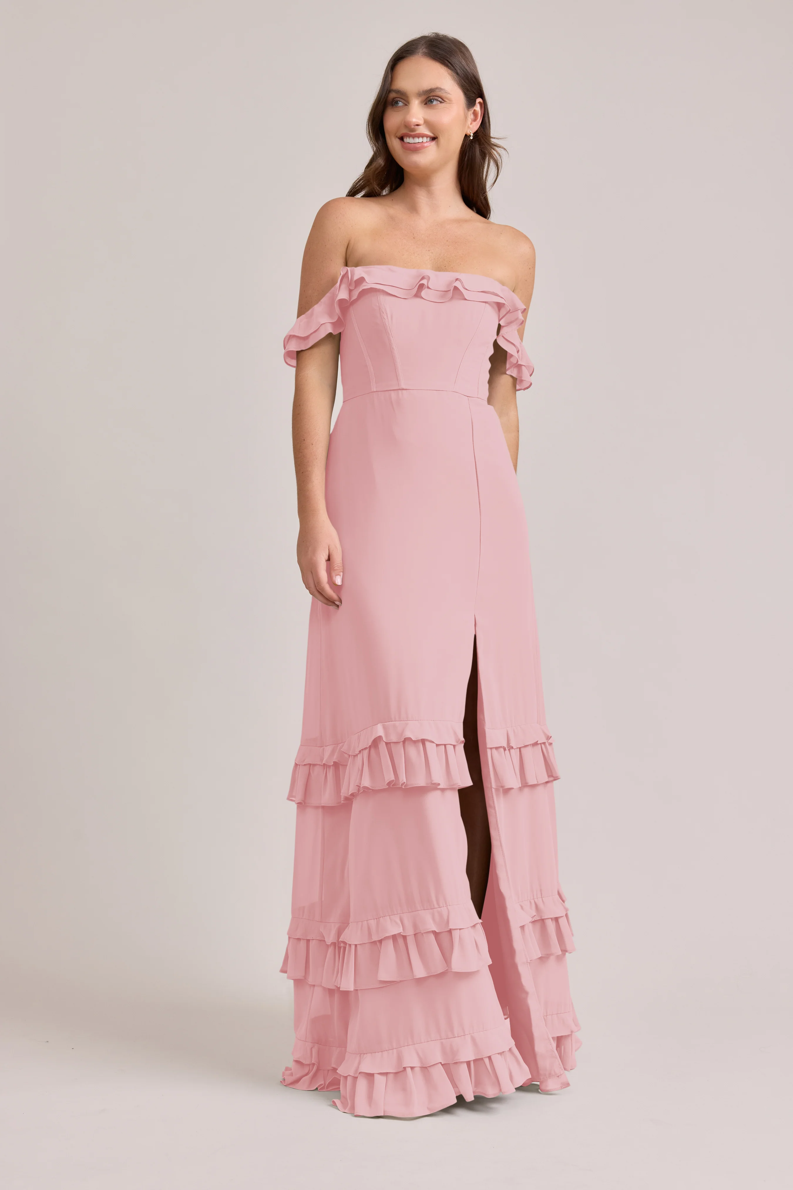 Shea Chiffon Dress | Made To Order - Image 47