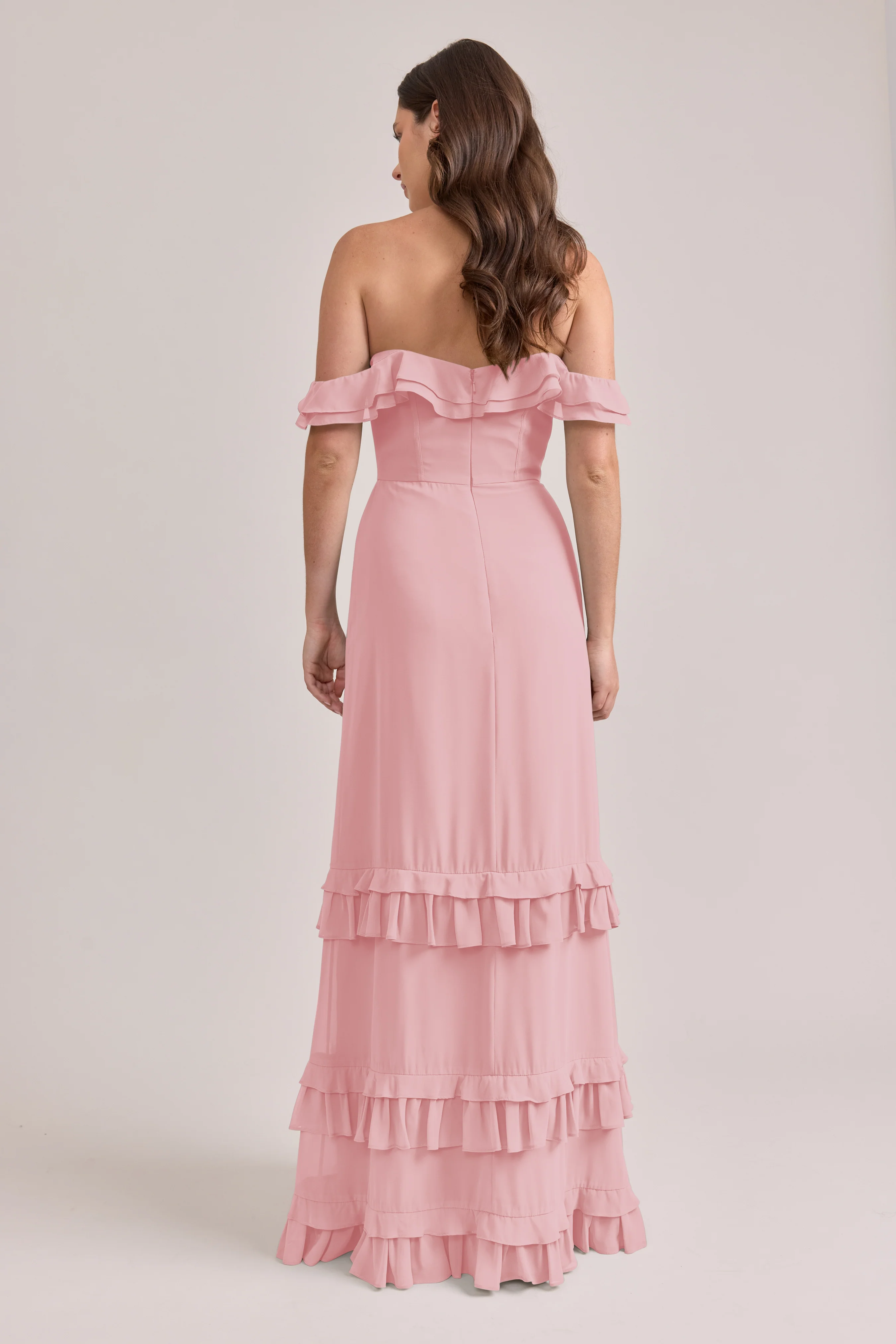 Shea Chiffon Dress | Made To Order - Image 48
