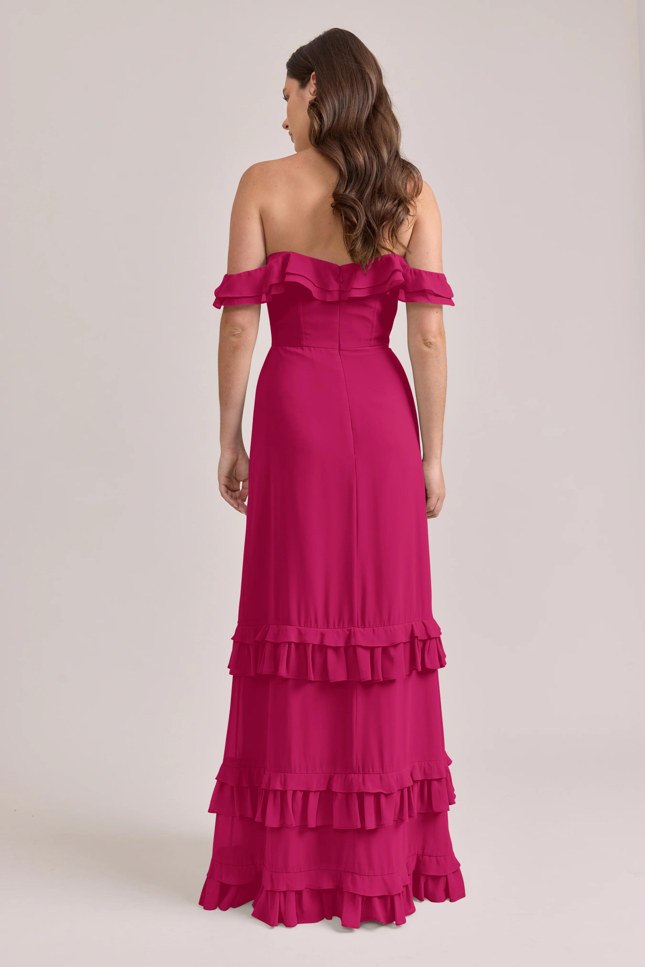 Shea Chiffon Dress | Made To Order - Image 51