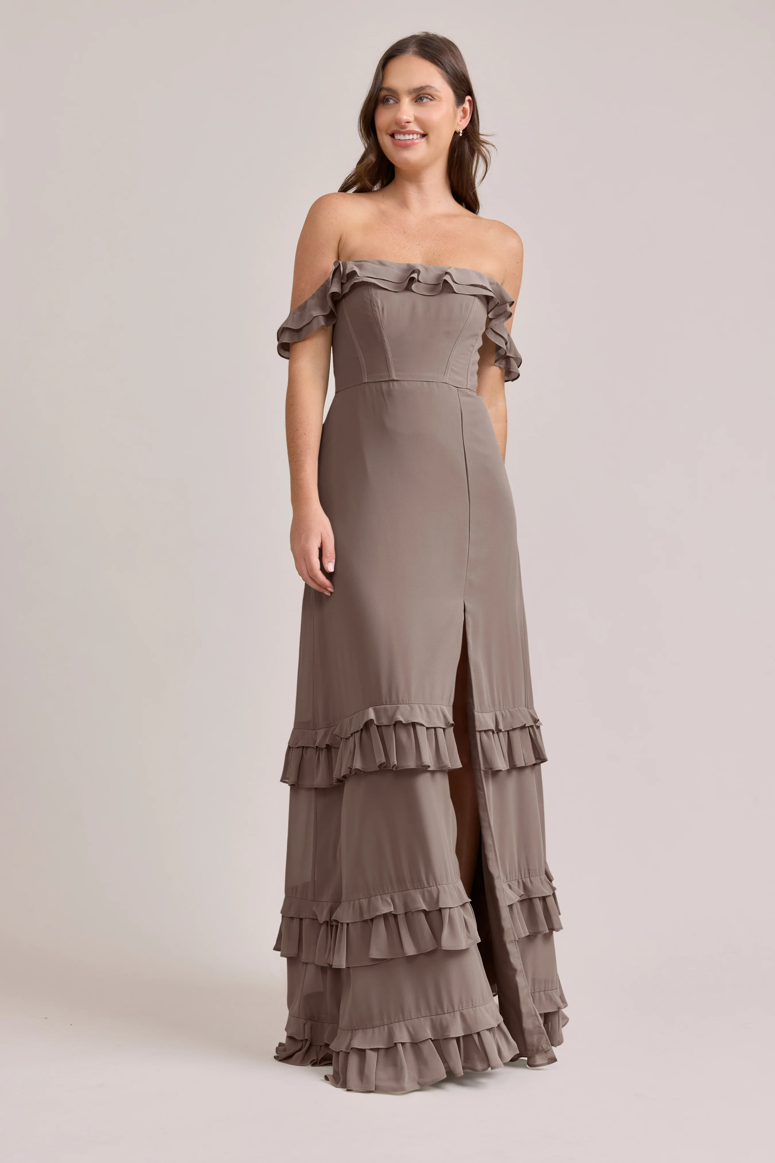 Shea Chiffon Dress | Made To Order - Image 52