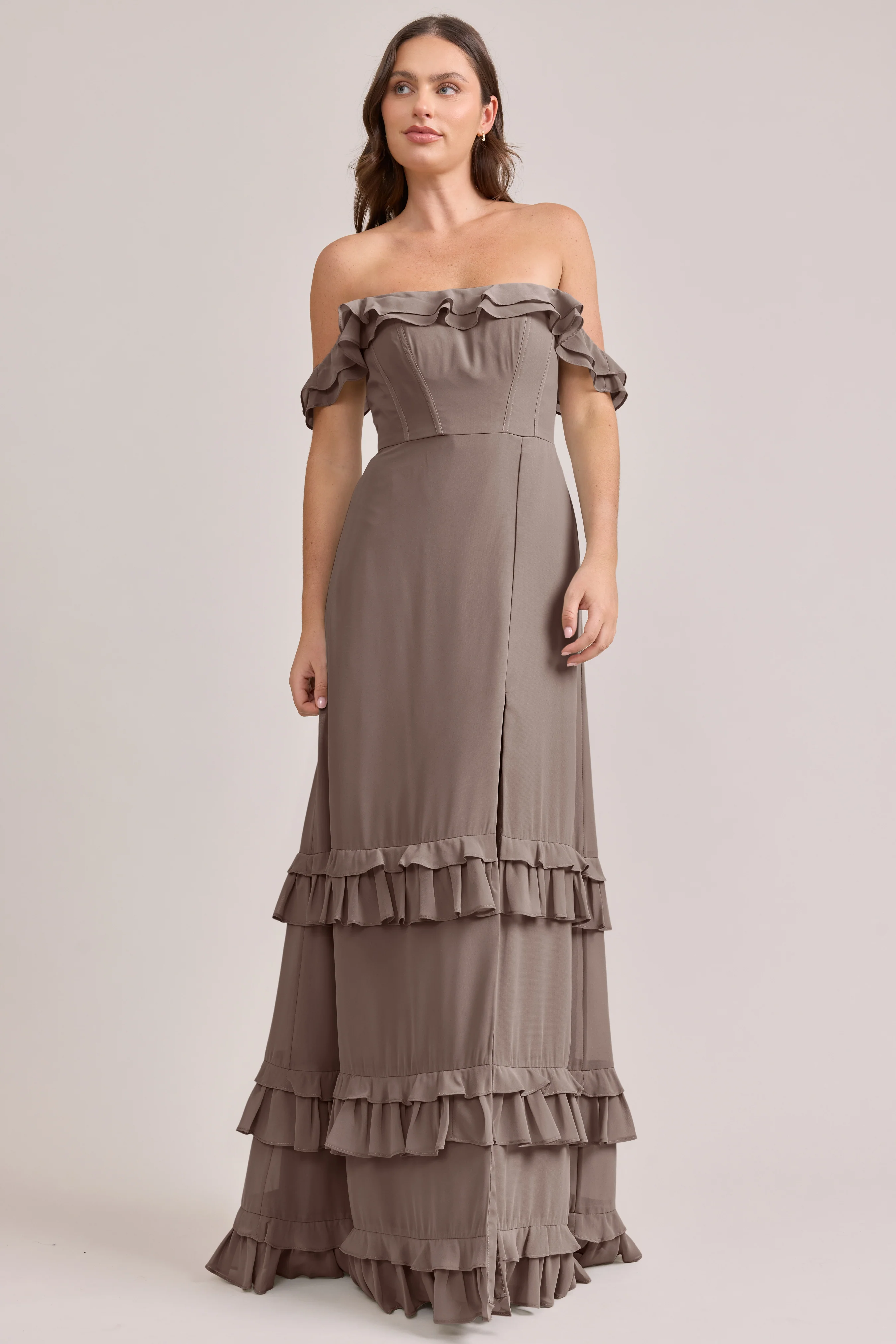 Shea Chiffon Dress | Made To Order - Image 53