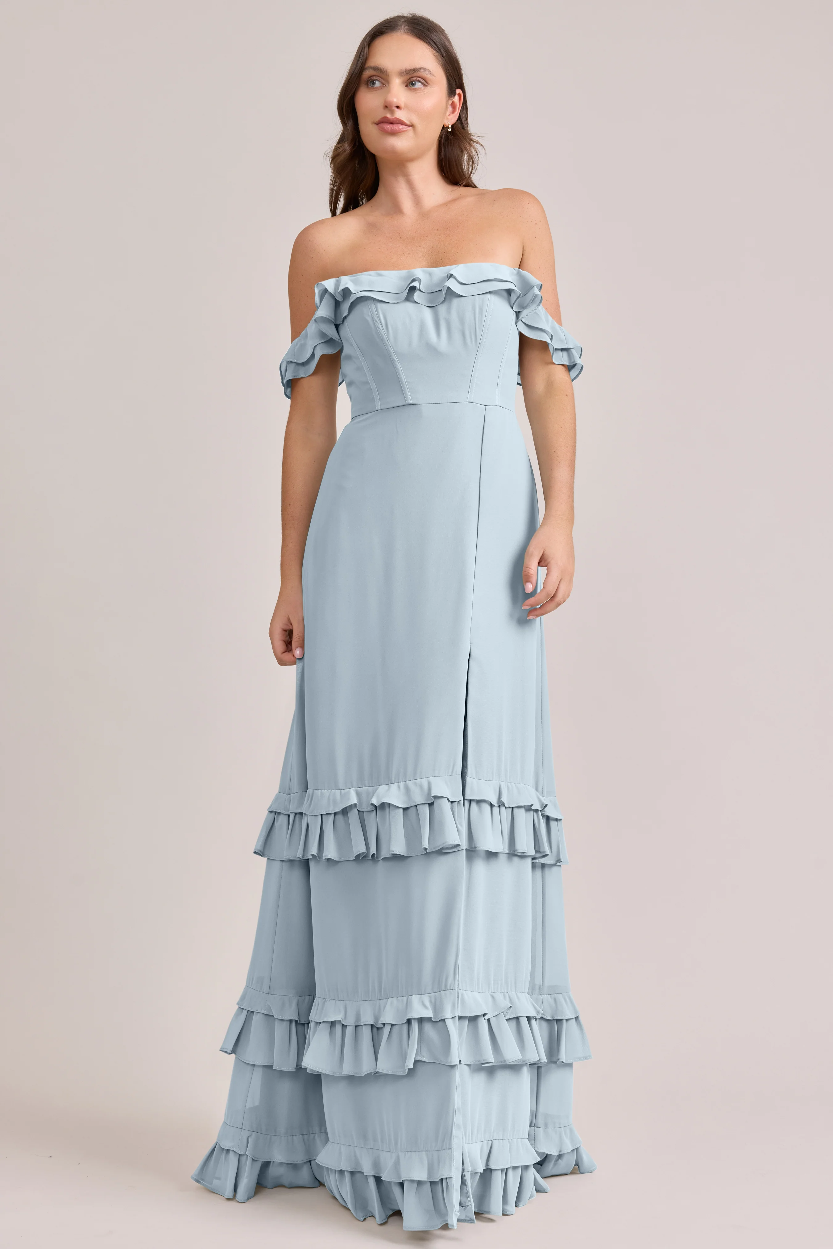 Shea Chiffon Dress | Made To Order - Image 58