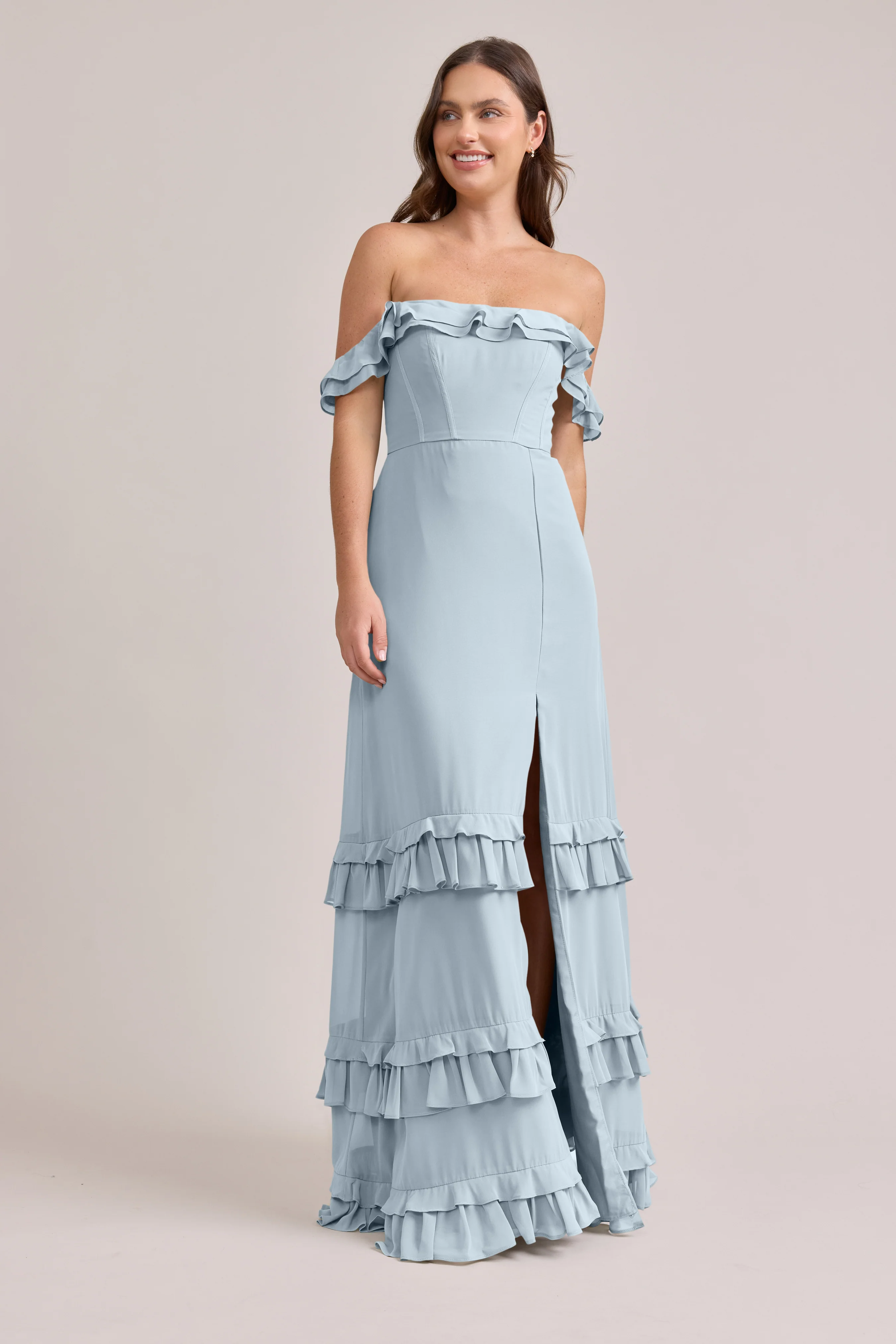 Shea Chiffon Dress | Made To Order - Image 59