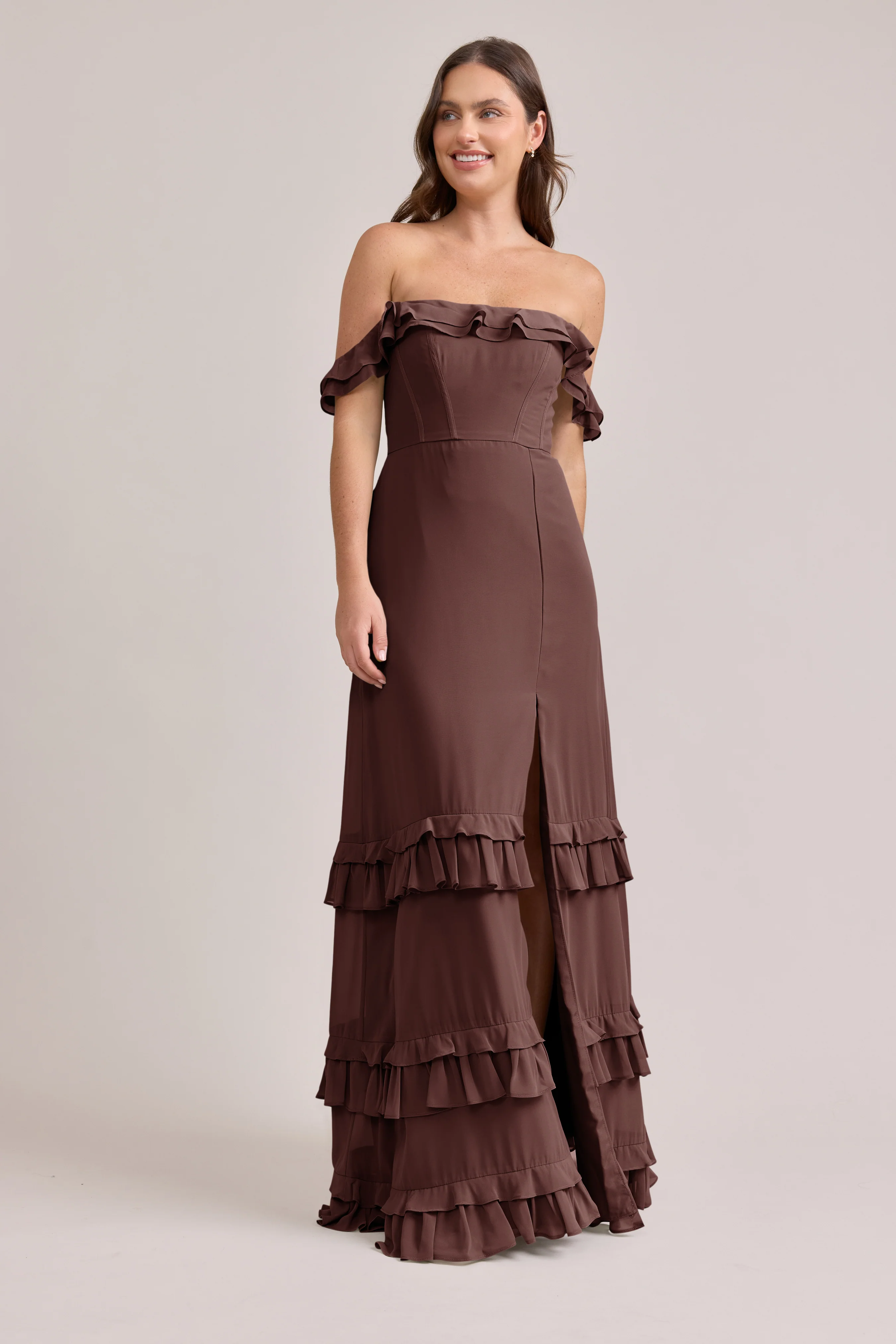Shea Chiffon Dress | Made To Order - Image 61