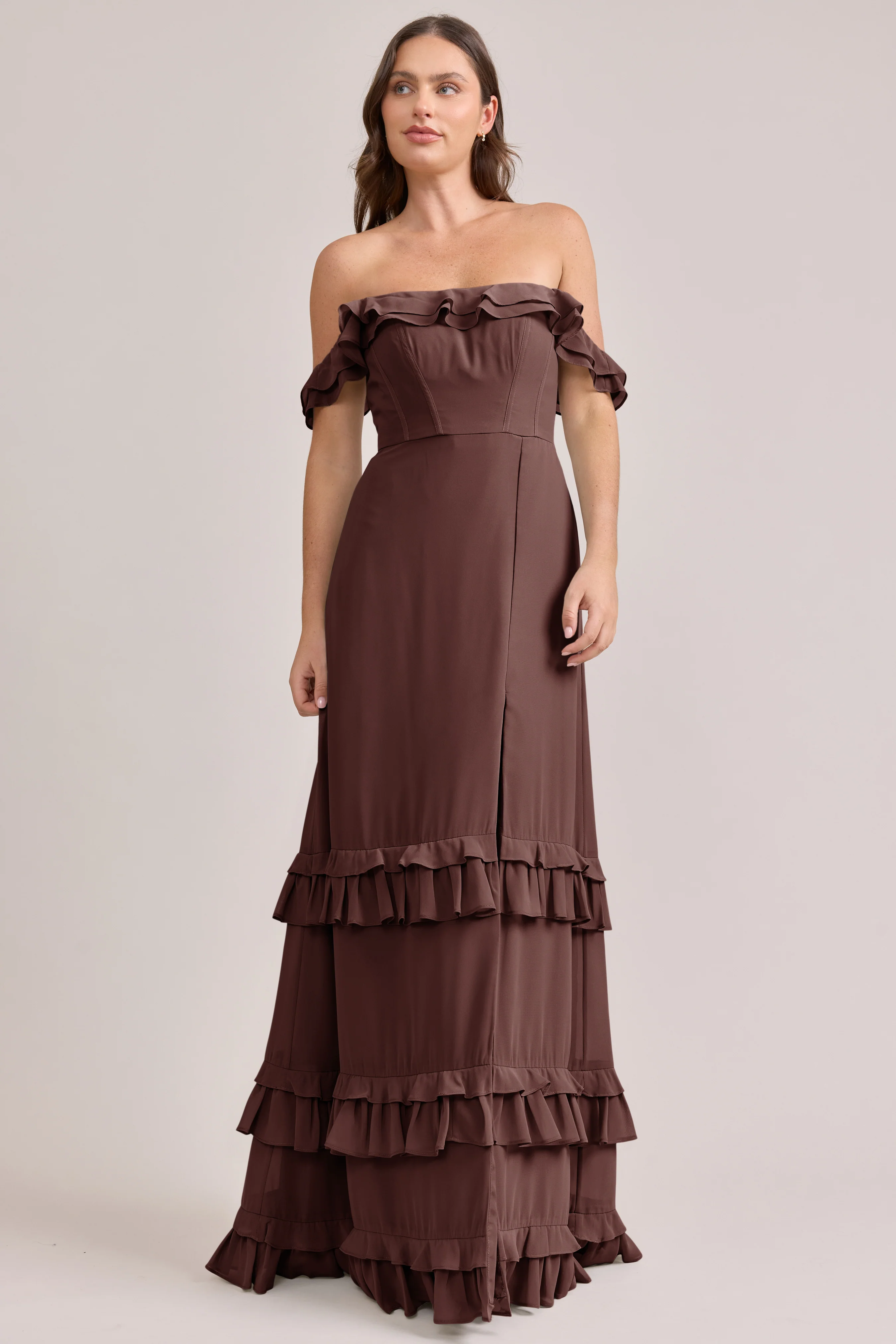 Shea Chiffon Dress | Made To Order - Image 63