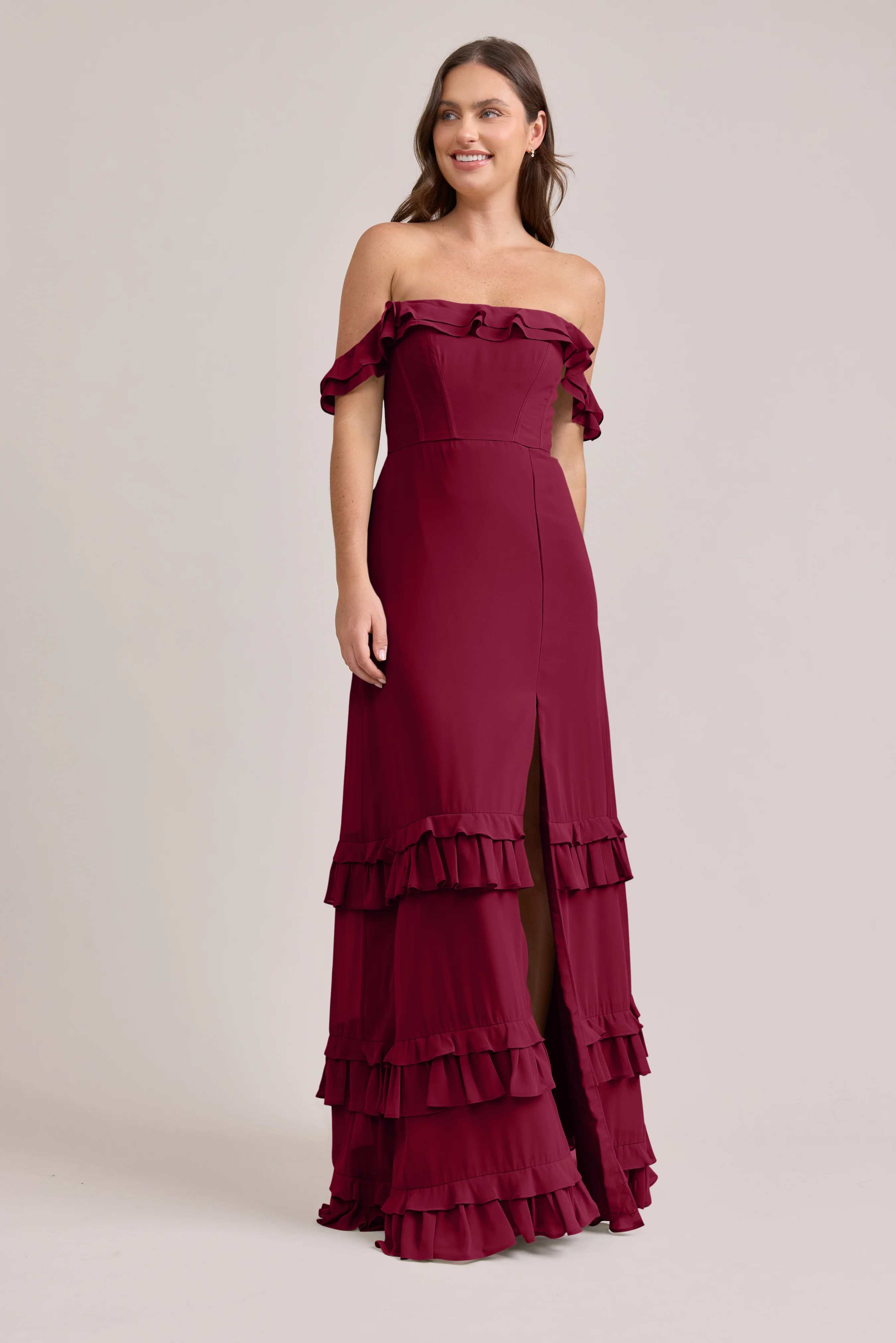 Shea Chiffon Dress | Made To Order - Image 69