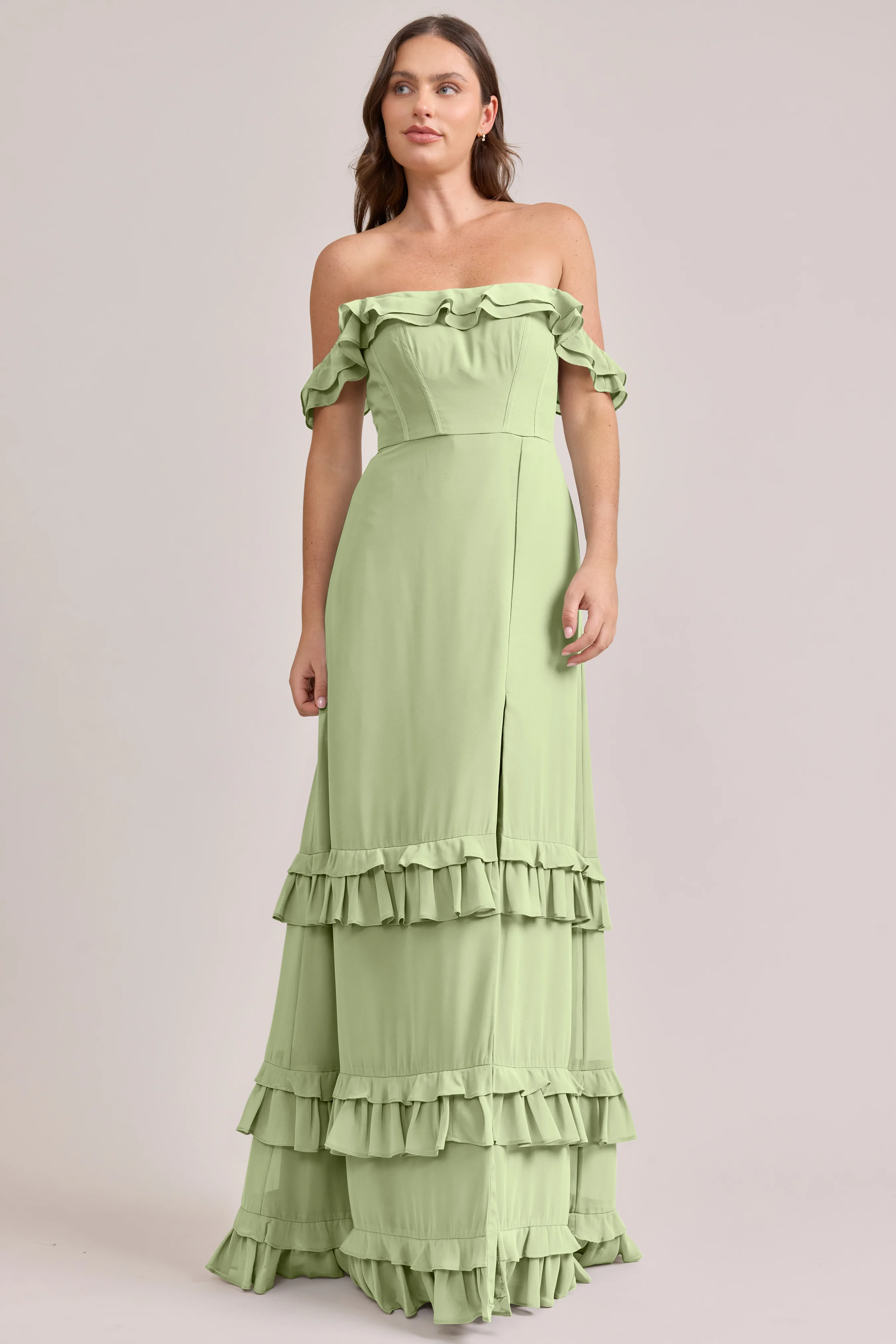 Shea Chiffon Dress | Made To Order - Image 72