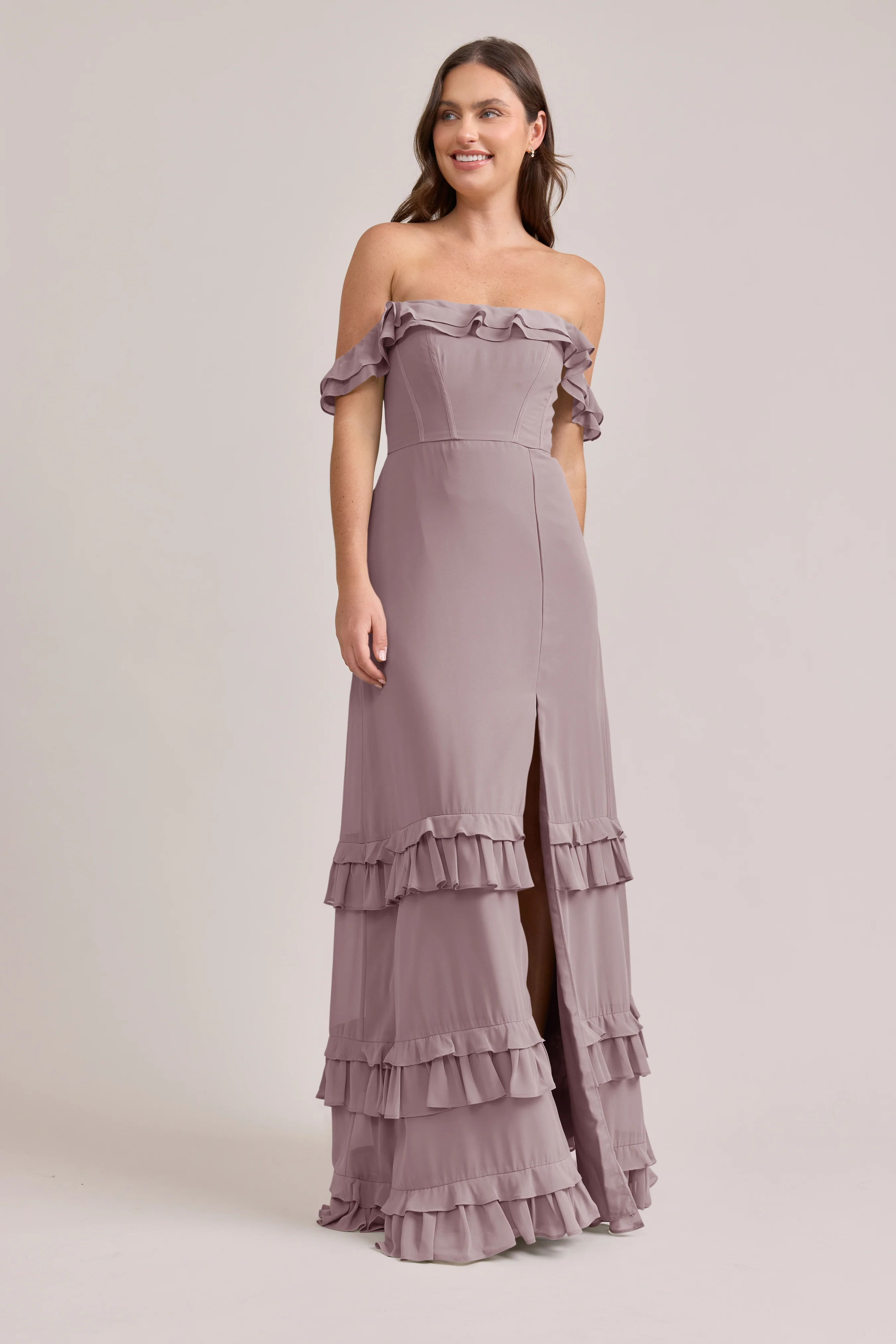 Shea Chiffon Dress | Made To Order - Image 73