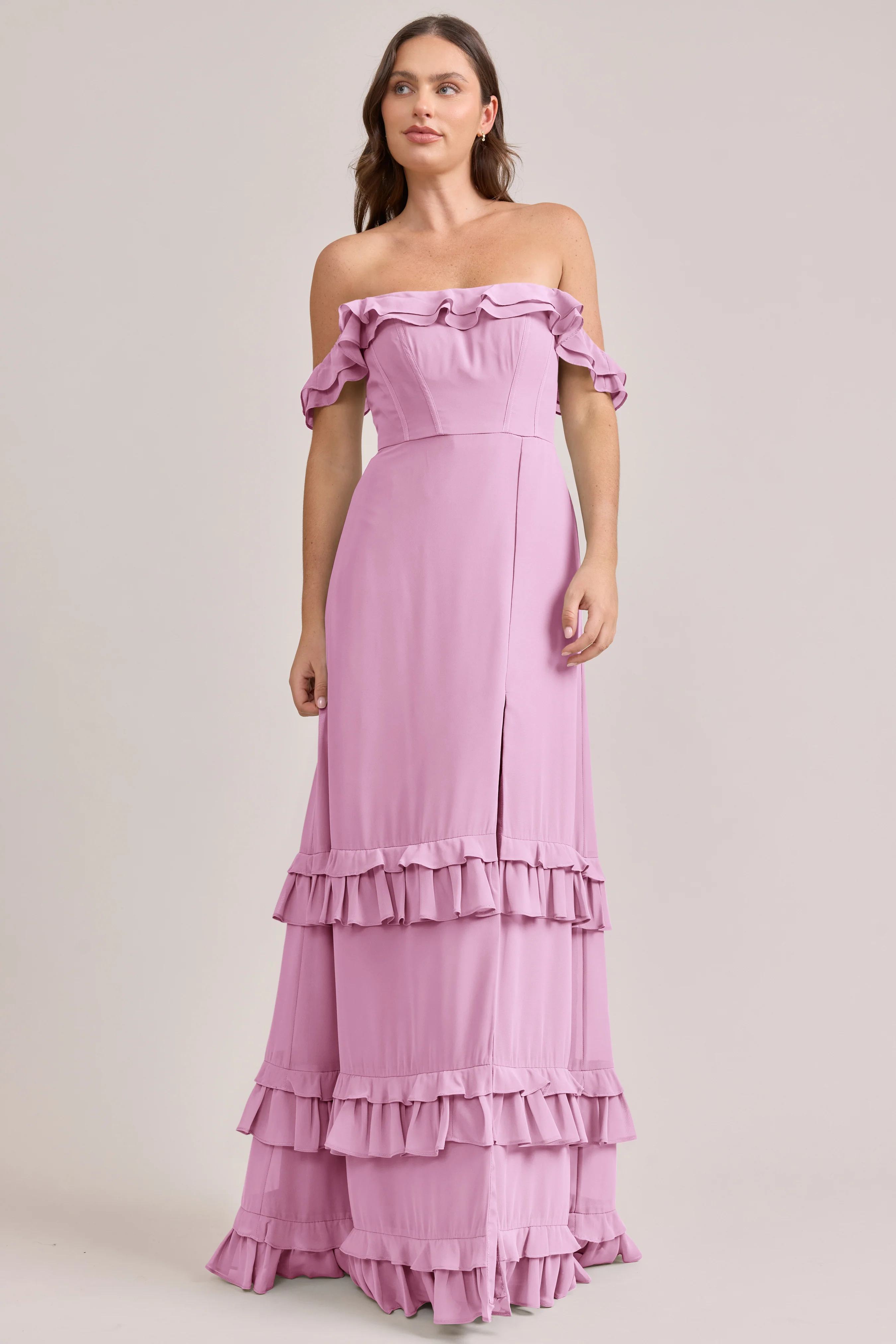 Shea Chiffon Dress | Made To Order - Image 76