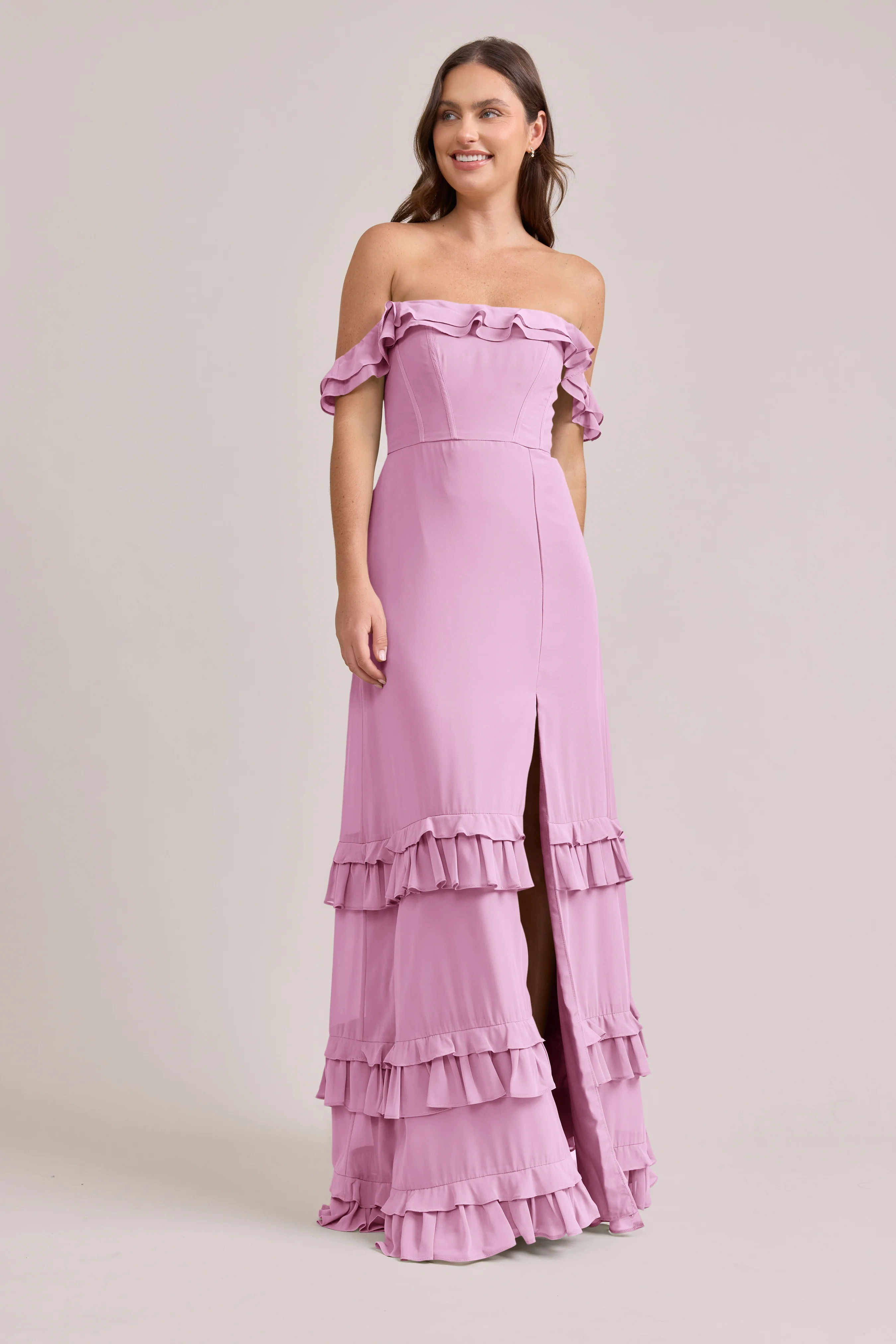 Shea Chiffon Dress | Made To Order - Image 77