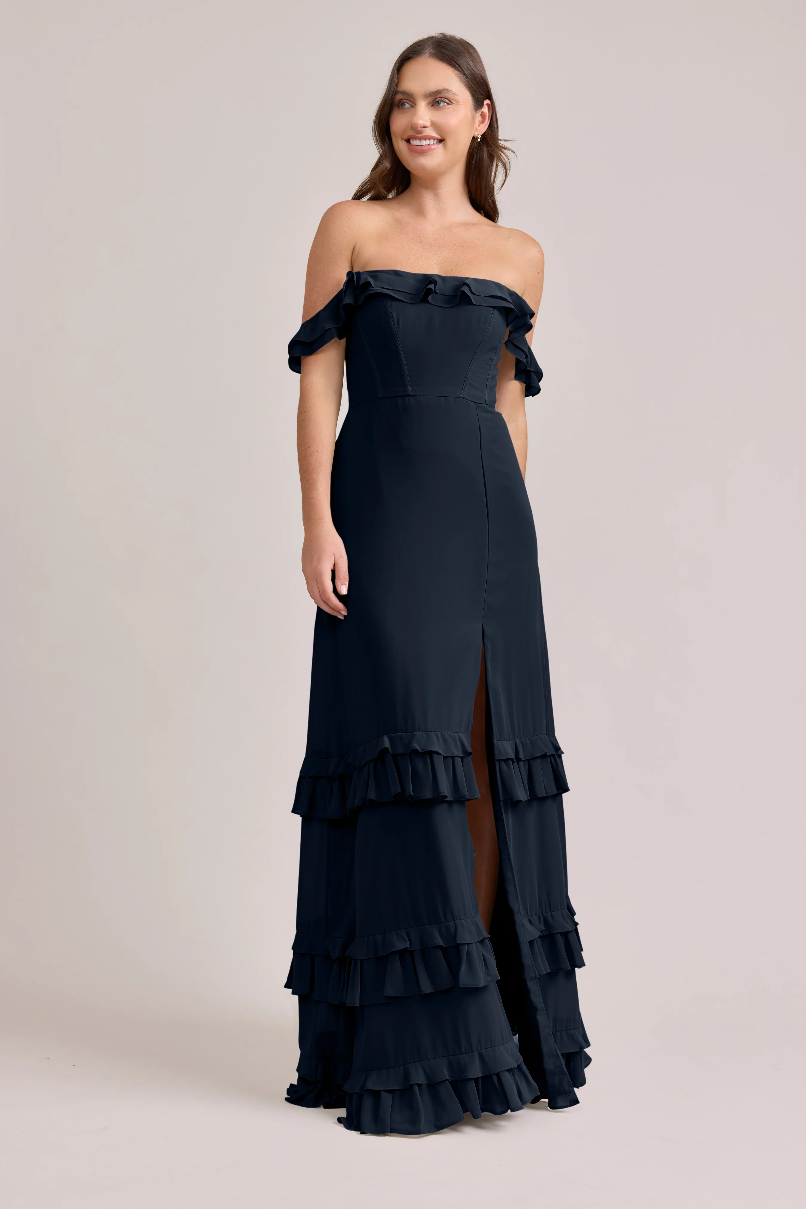 Shea Chiffon Dress | Made To Order - Image 82